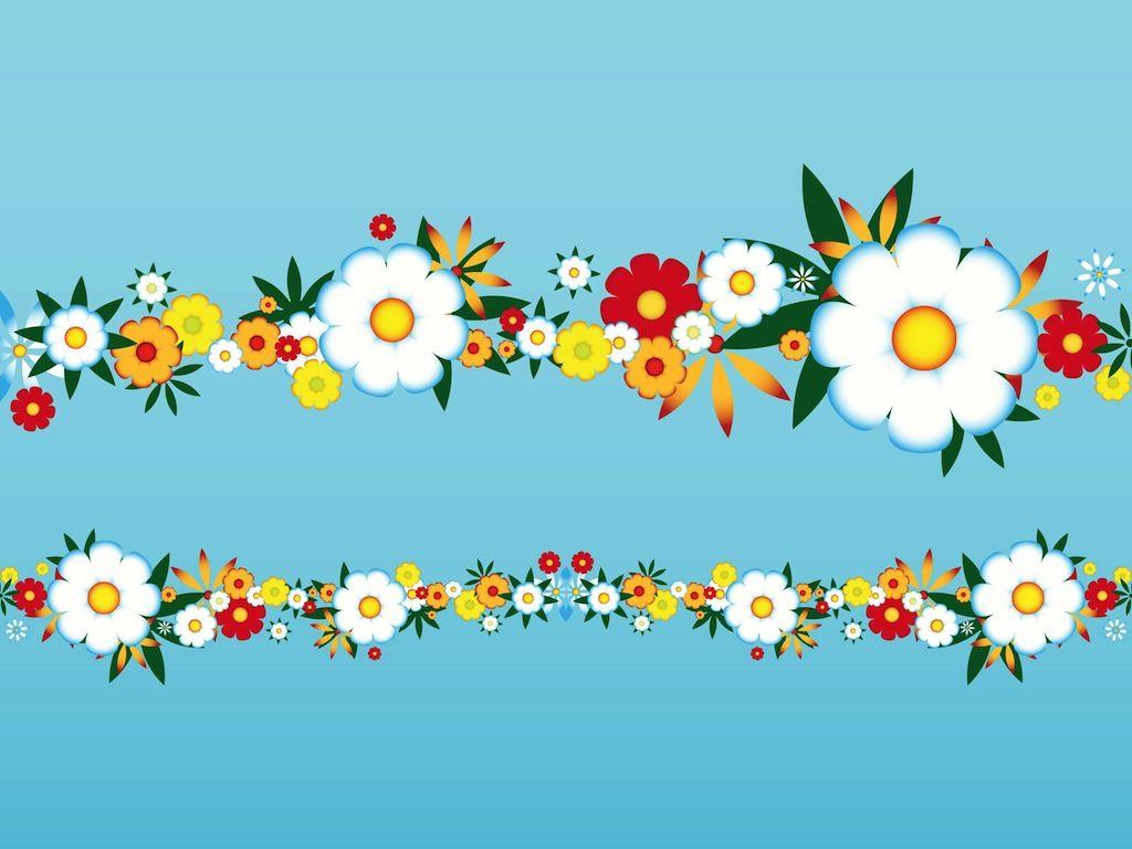 1024x768 Vector Flowers Vector Art & Graphics