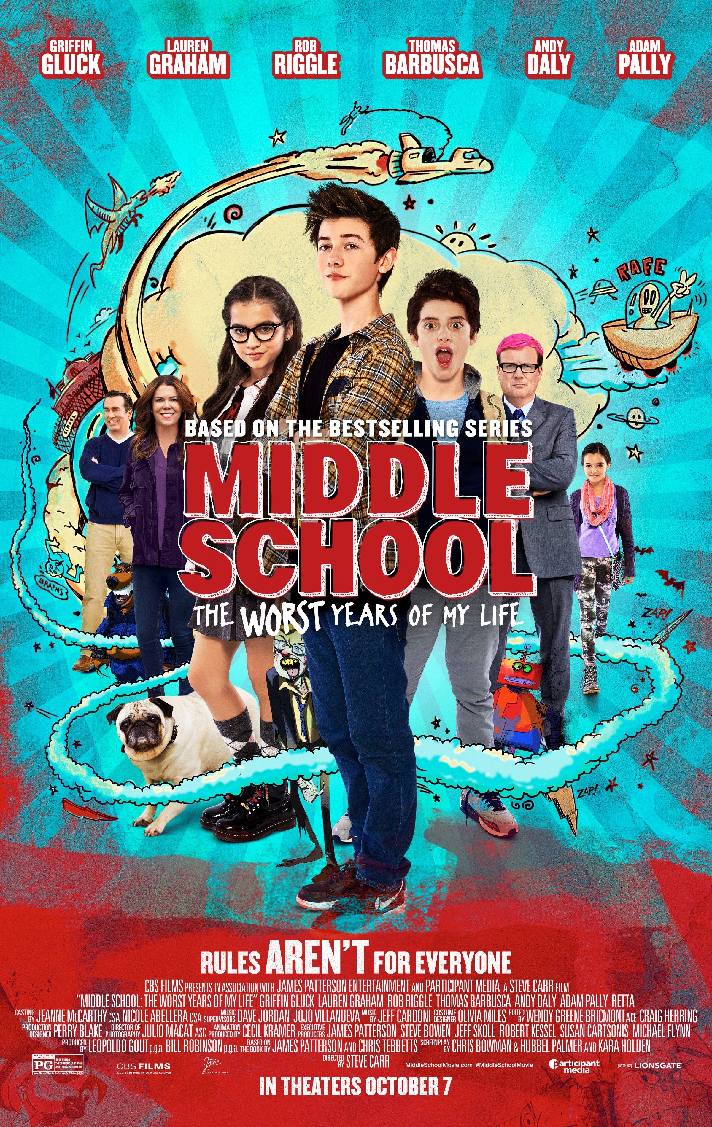 2400x3800 Middle School: The Worst Years of My Life (2016)