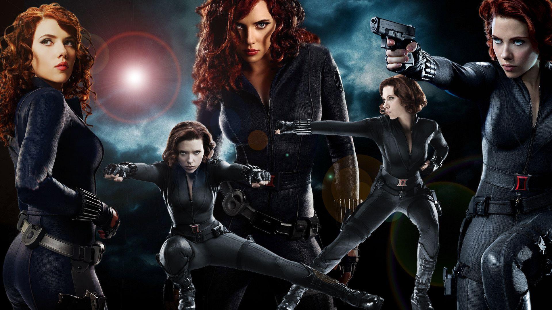 1920x1080 Black Widow Wallpaper