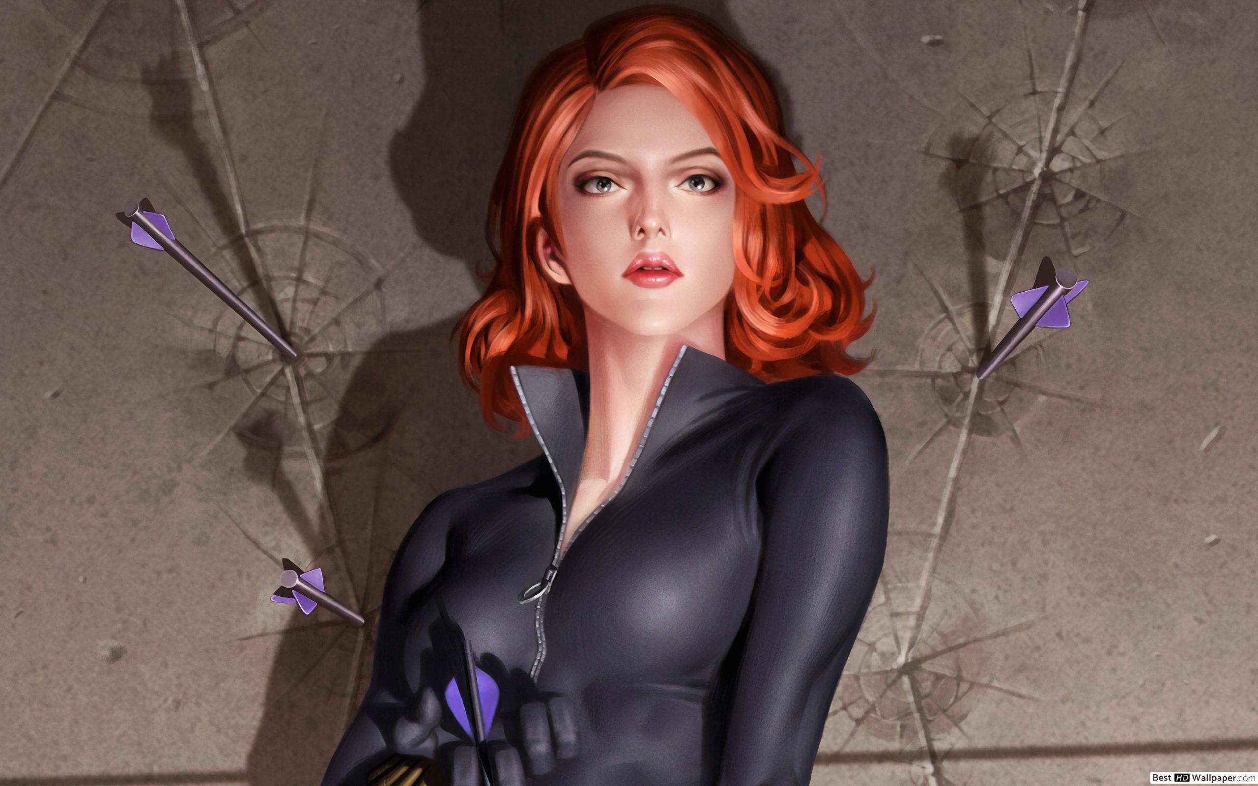 2560x1600 Marvel Comics Superhero Widow (fanart) HD wallpaper download