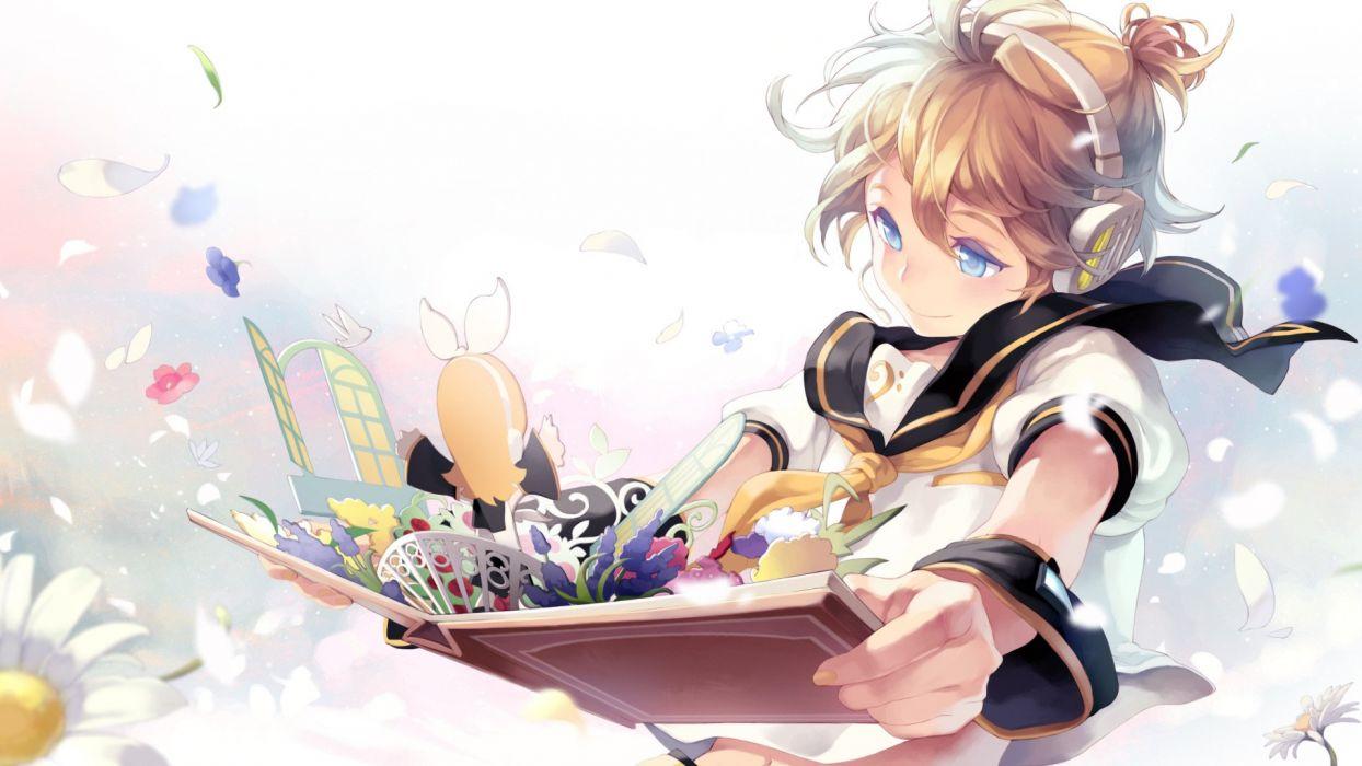 1244x700 Len Kagamine Rin Kagamine Vocaloid anime wallpaperx1080