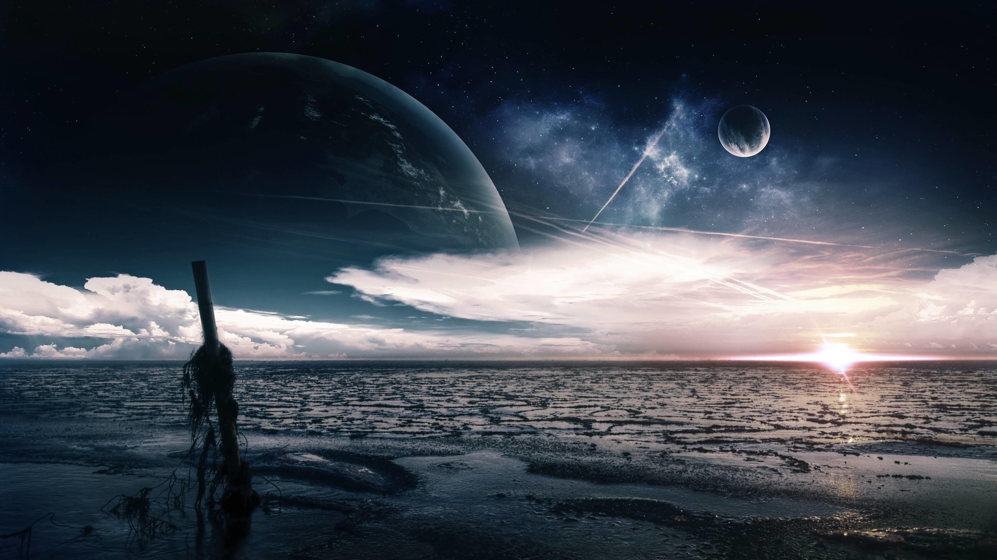 3840x2160 3840x Alien Planet Wallpaper Planet Background