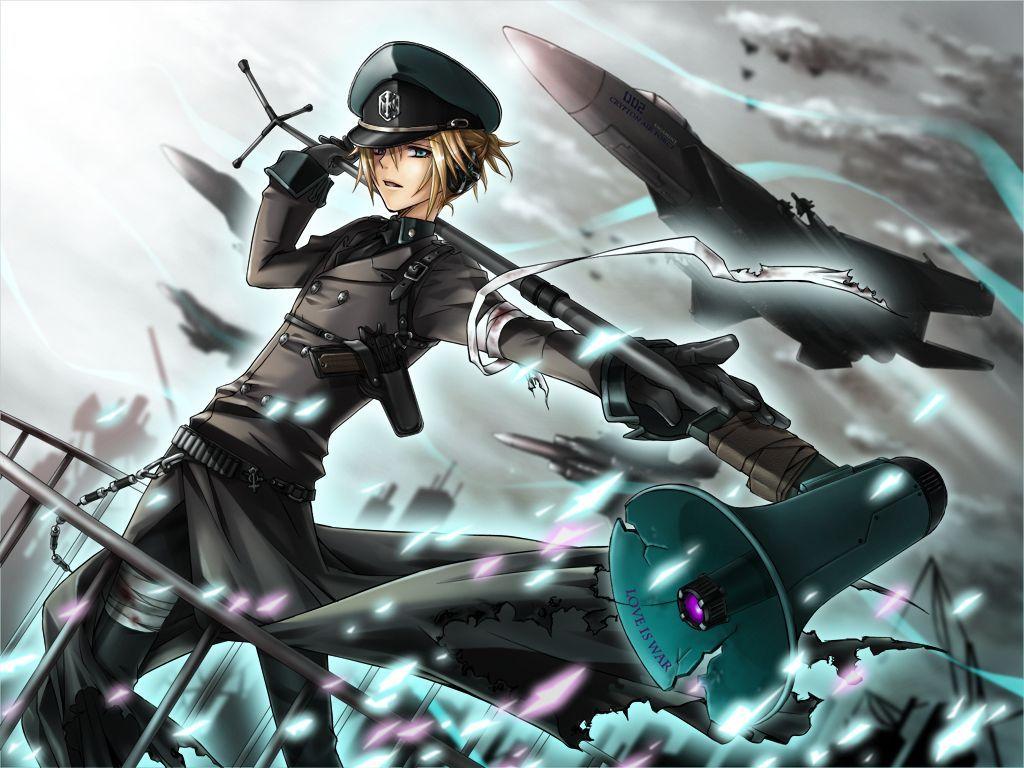 1024x768 Kagamine Len Wallpaper: Len. Anime, Cute anime guys, Vocaloid
