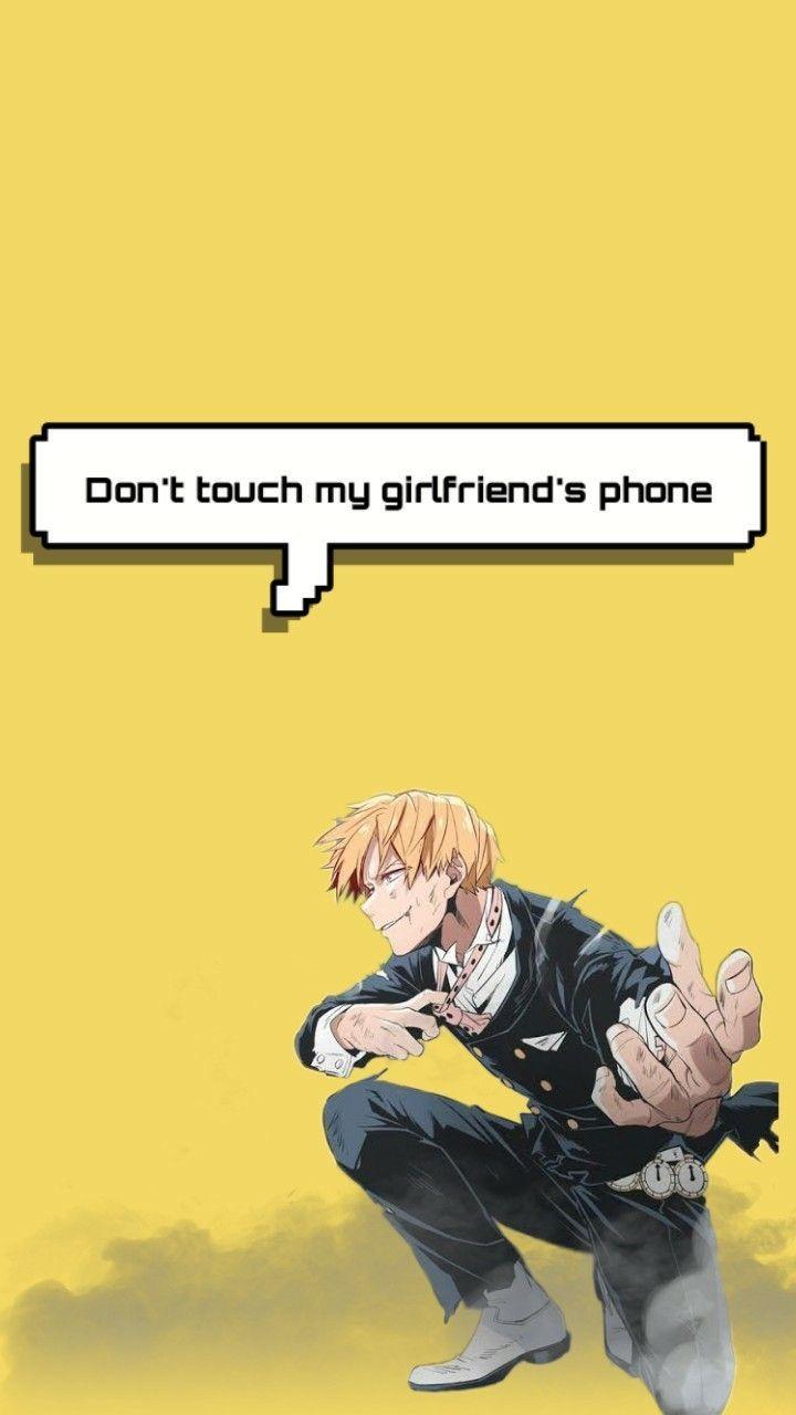 Featured image of post Dont Touch My Girlfriend Phone Wallpaper Anime Dabi / Don&#039;t touch my phone iphone soft case.