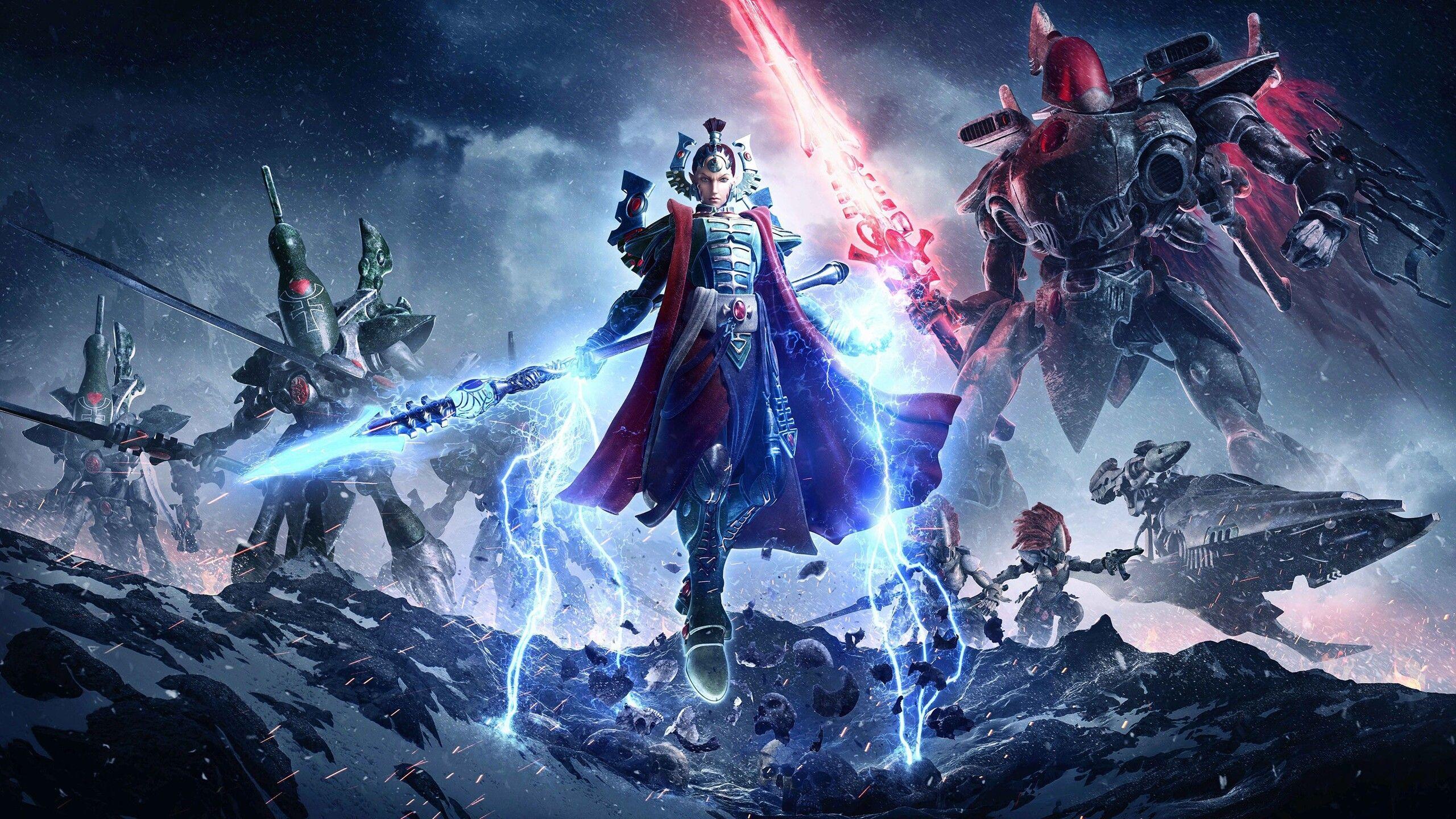 2560x1440 Warhammer 40k Dawn Of War 3 4k 1440P Resolution HD 4k Wallpaper, Image, Background, Photo and Picture