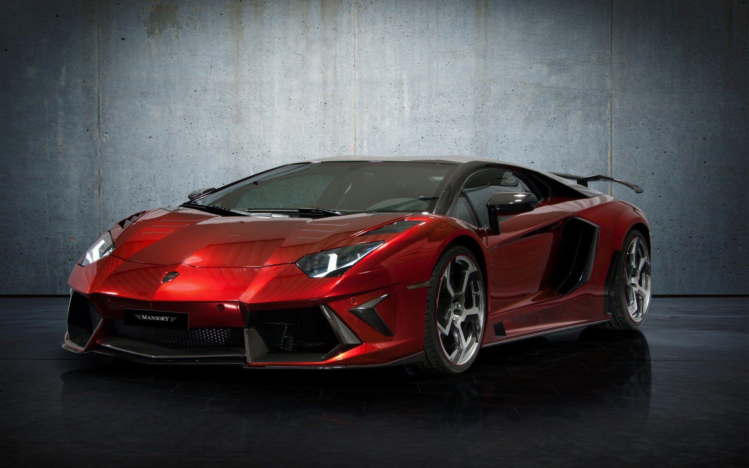 2560x1600 Red Lamborghini Wallpaper