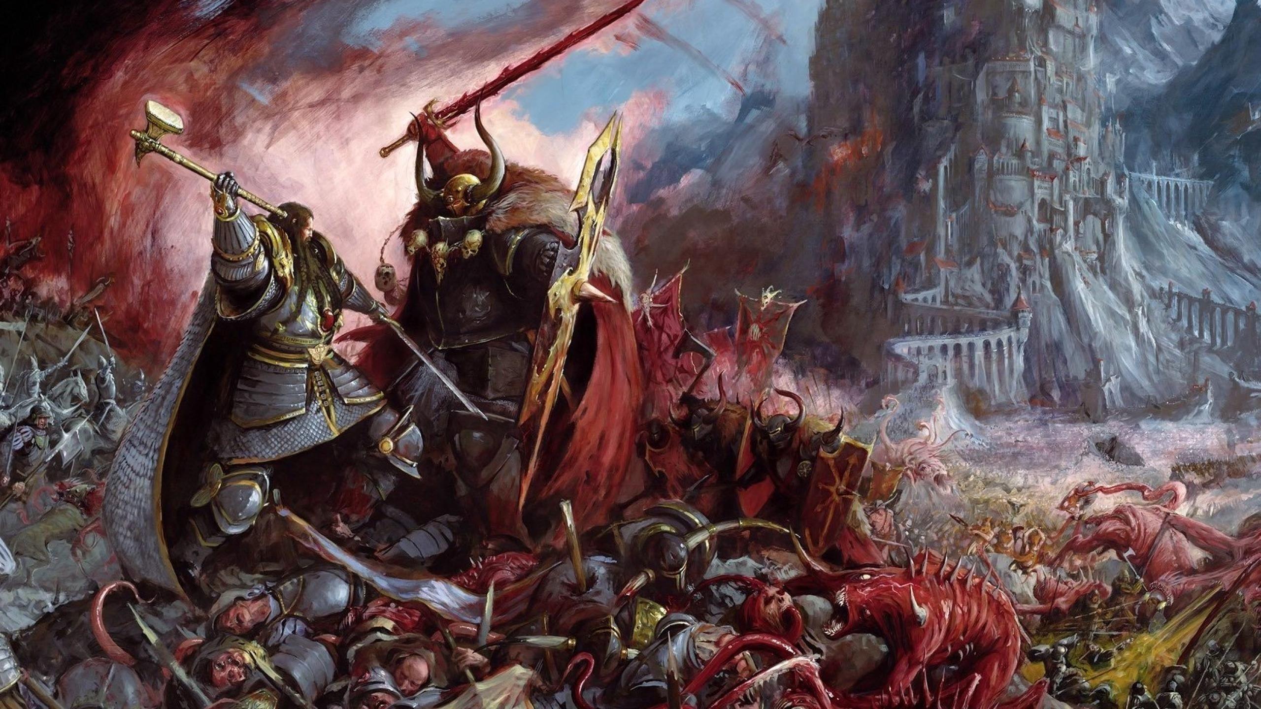 2560x1440 free screensaver wallpaper for warhammer. Warhammer, Warhammer fantasy, Total war