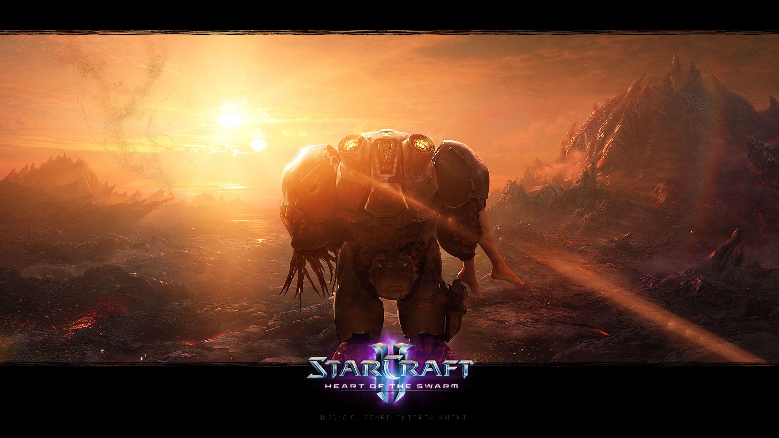 2560x1440 StarCraft II Wallpaper 008. Wallpaper Ethereal Games