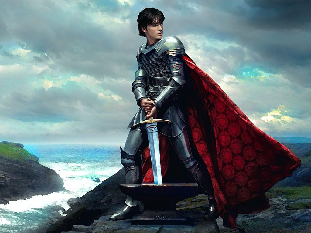 1024x768 Medieval Warrior Wallpaper Picture #TomWelling #Manipulation #Knight