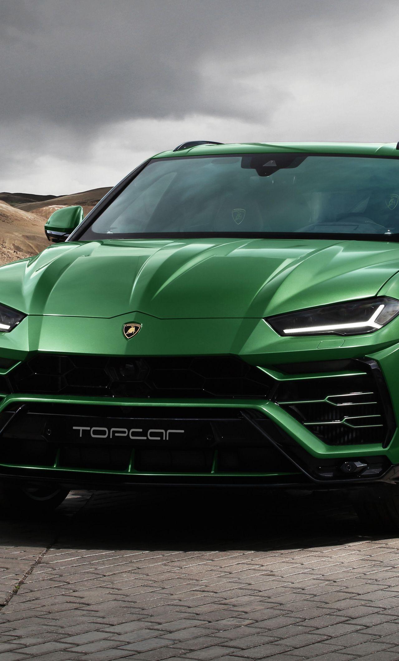 1280x2120 Lamborghini Urus, Compact Suv, Green Car, Wallpaper Urus 2019 Green