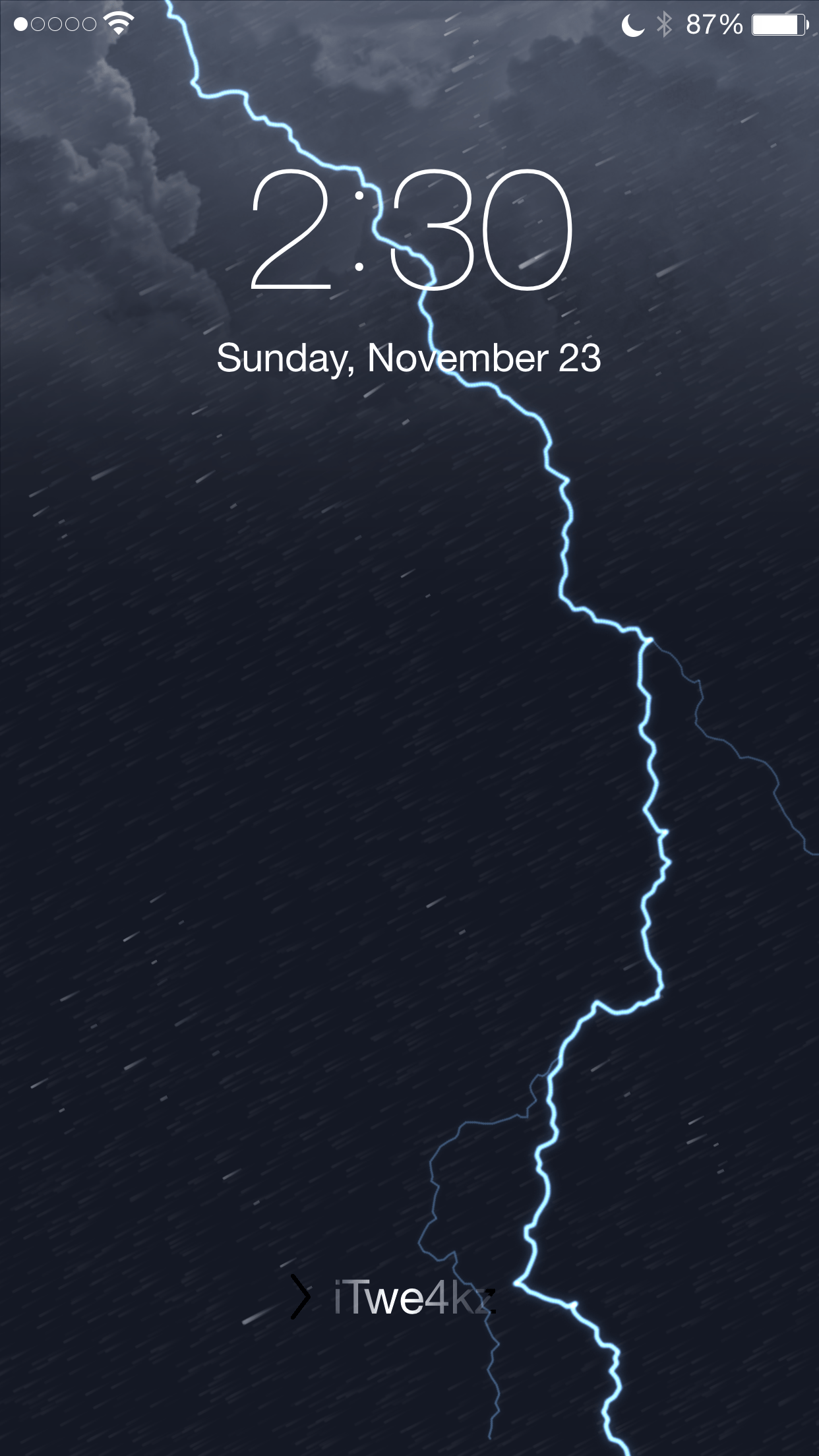 1242x2208 Weatherboard allows you to use Dynamic Weather Wallpaper