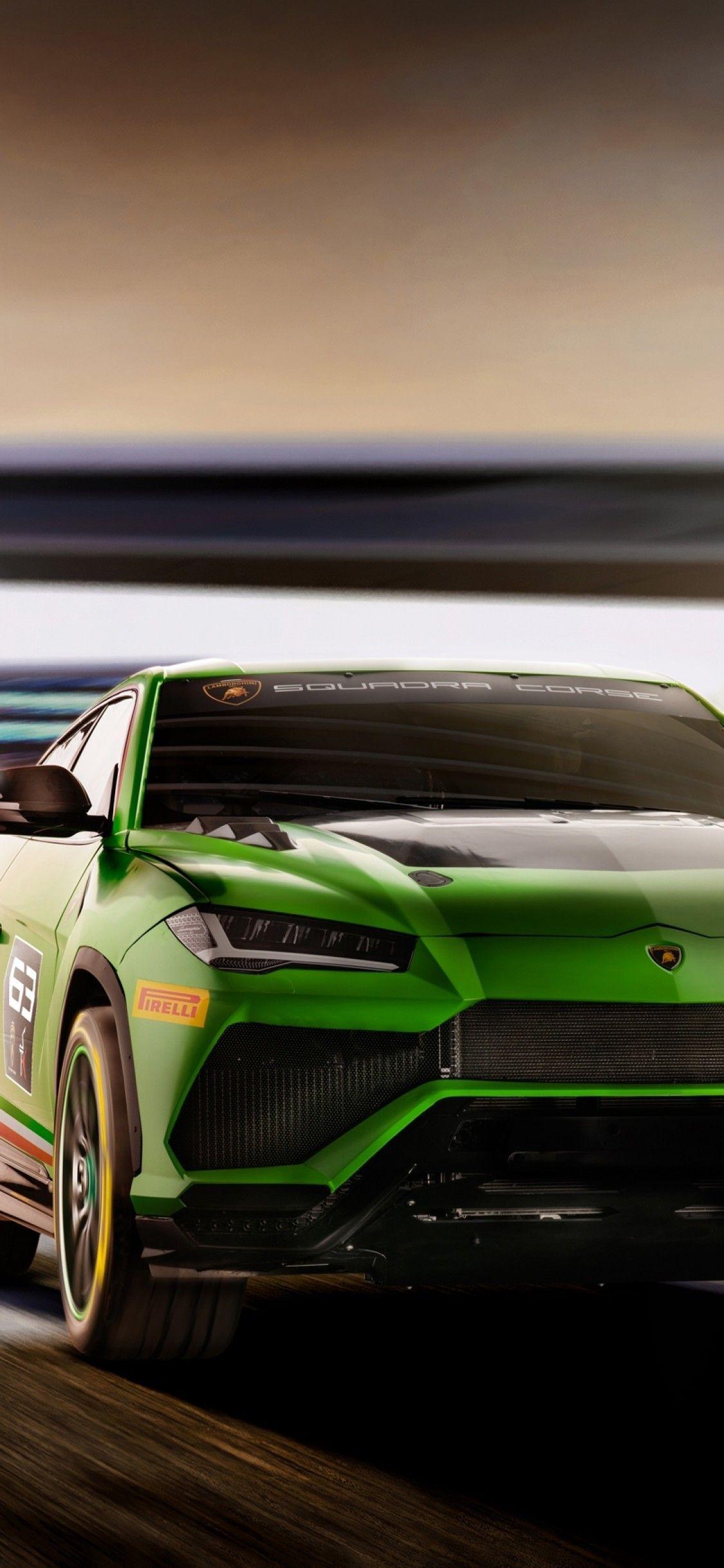 1125x2436 Download 1125x2436 Lamborghini Urus St X, Racing Suv Cars, Green Wallpaper For IPhone X