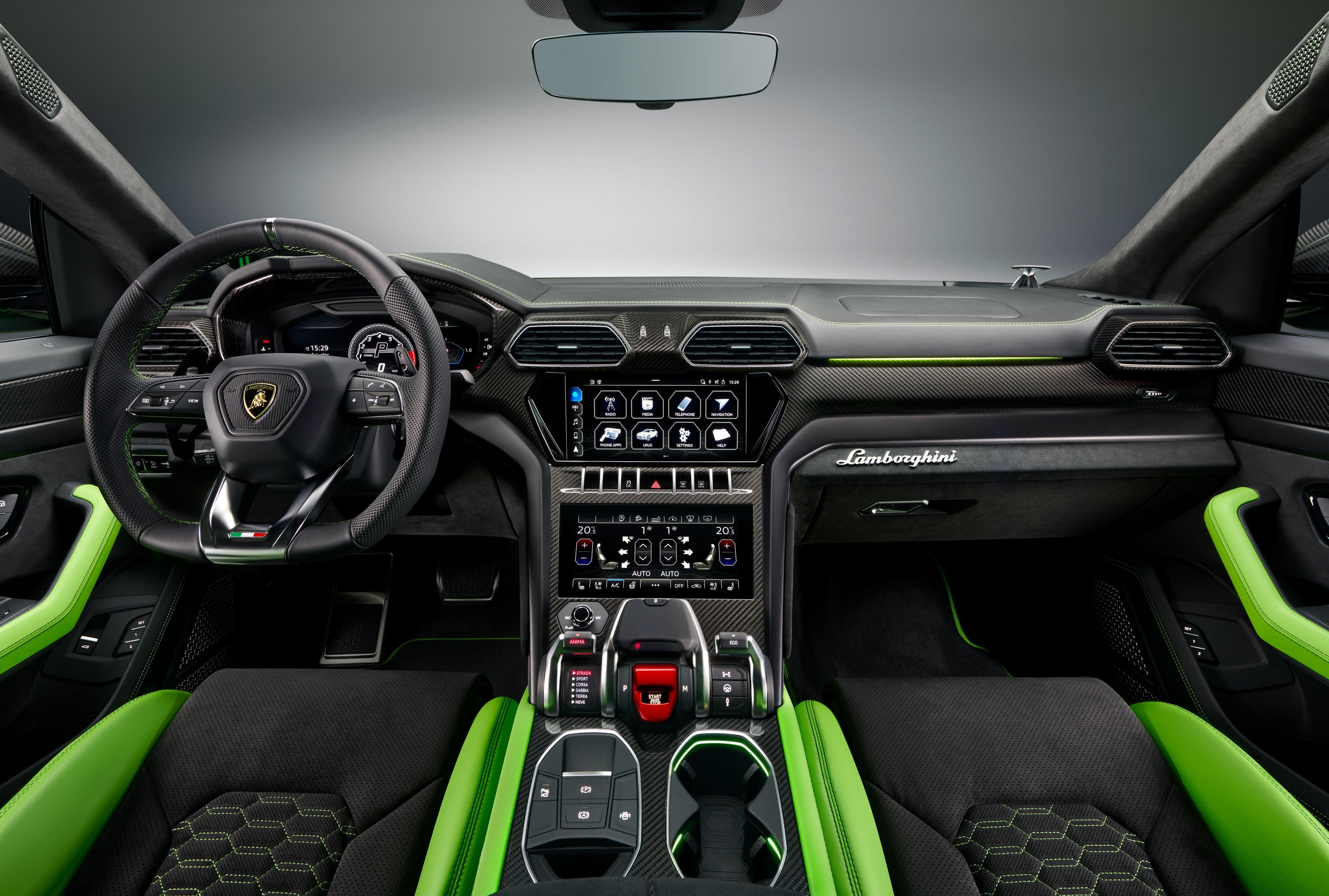 4082x2752 Lamborghini Urus Pearl Capsule 4K Wallpaper, Interior, Cars
