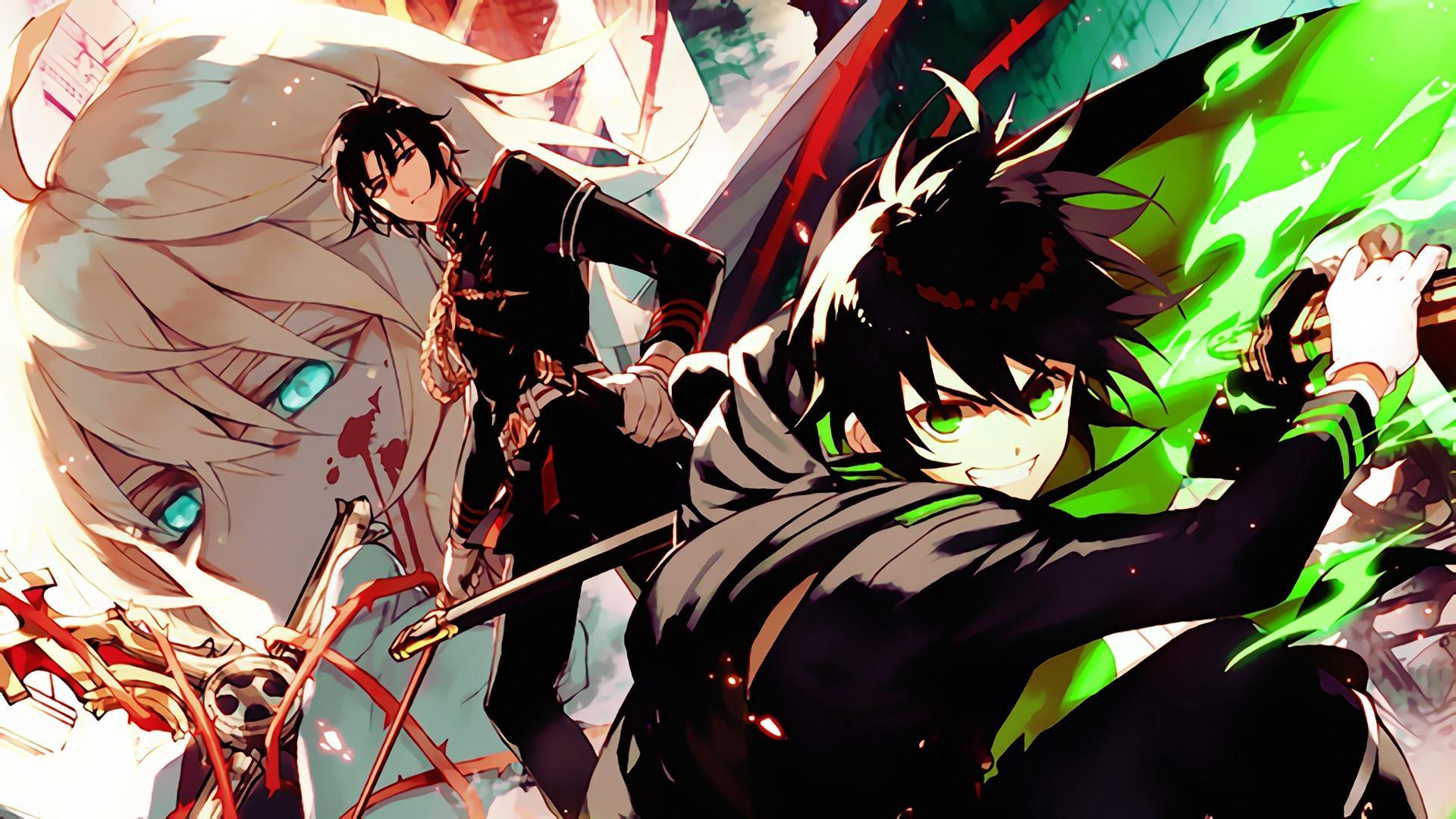 1920x1080 Owari No Seraph Desktop Wallpaper