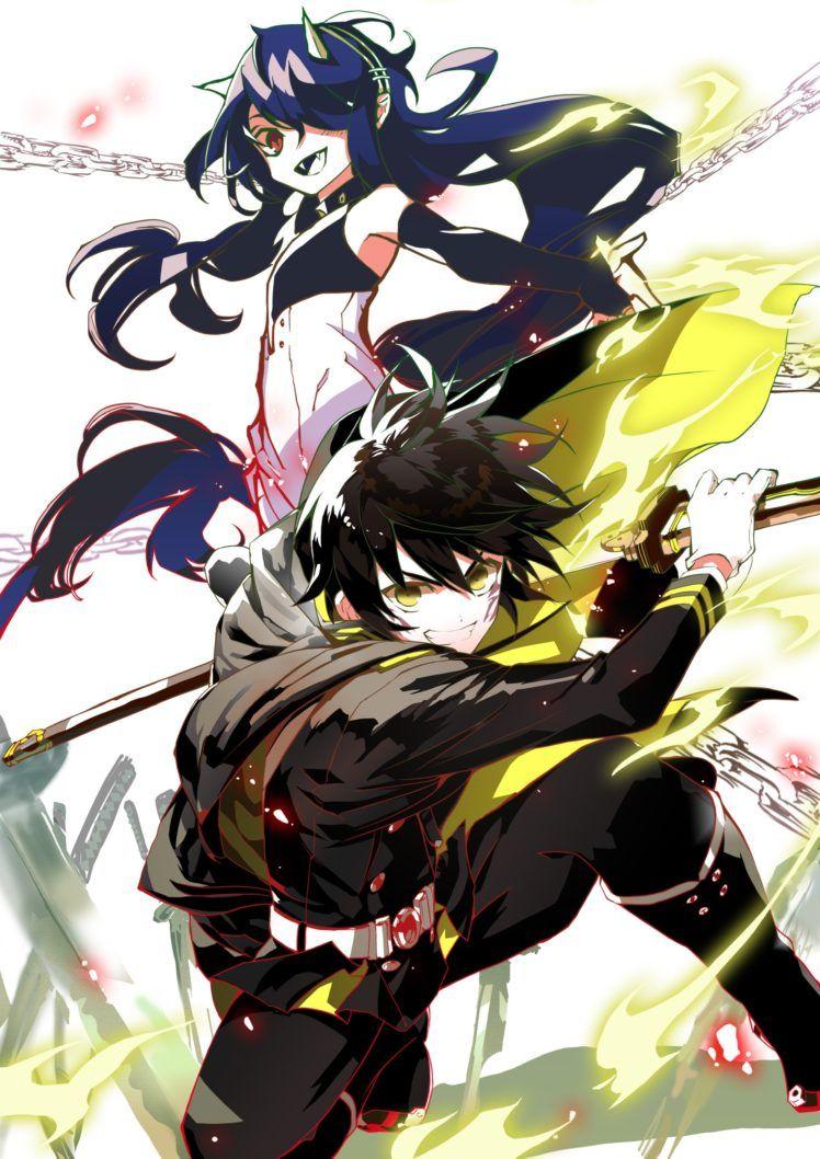 748x1058 Hyakuya Yuuichirou, Owari No Seraph, Ashuramaru Wallpaper HD / Desktop and Mobile Background