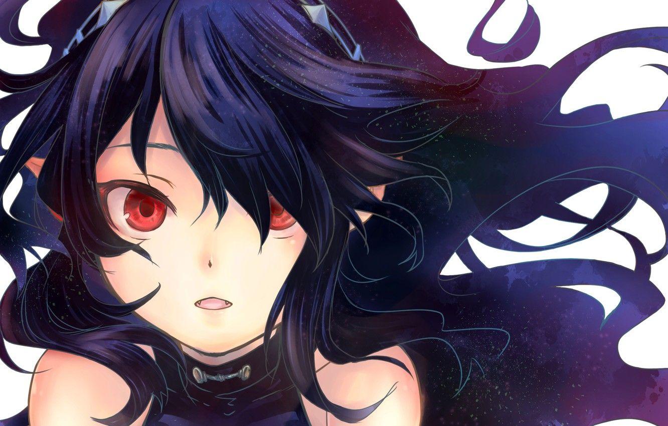 1332x850 Wallpaper look, girl, portrait, the demon, Owari no Seraph, The last Seraphim, Shuramaru image for desktop, section сёнэн
