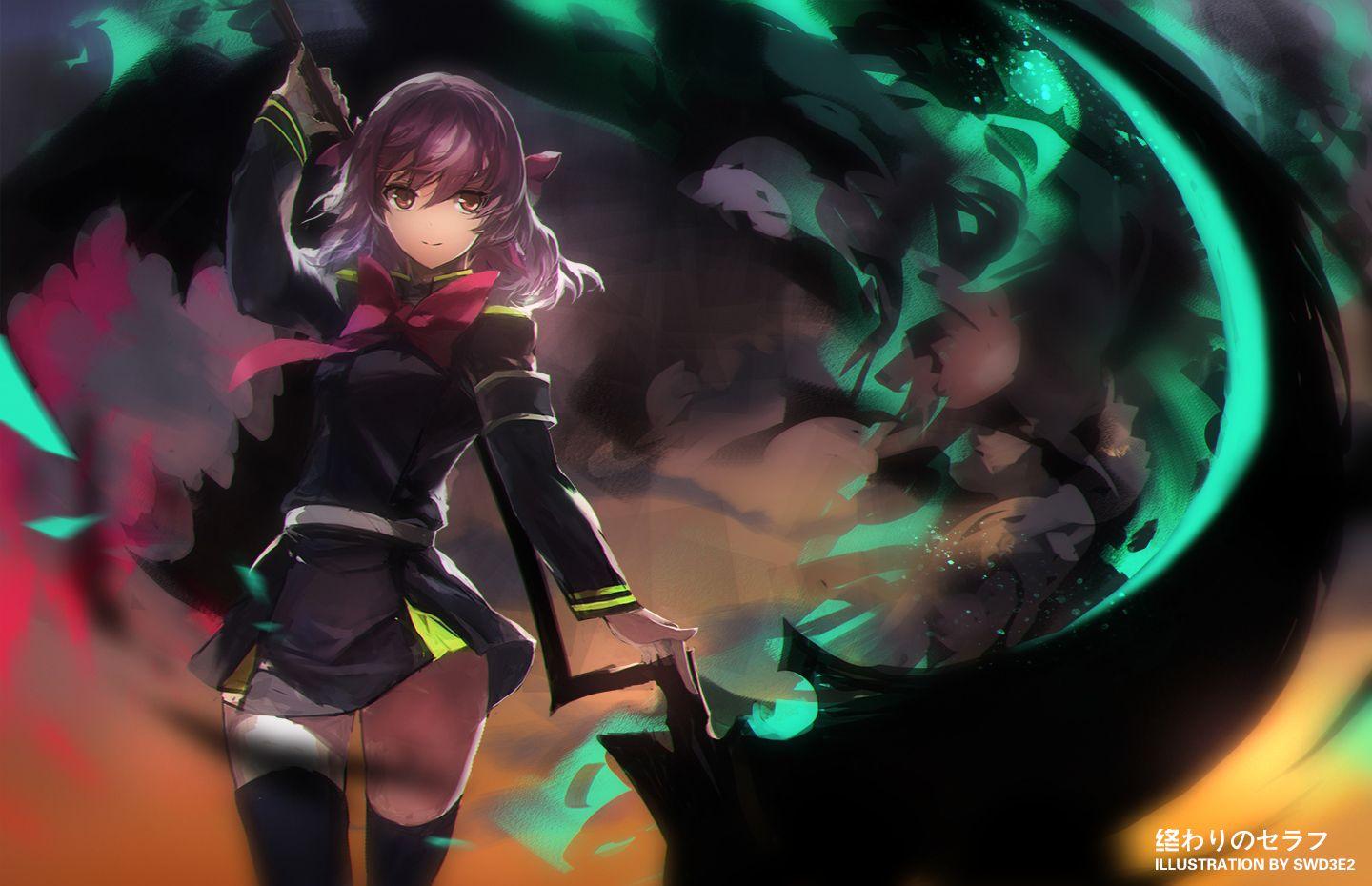 1440x930 Owari No Seraph Wallpaper HD
