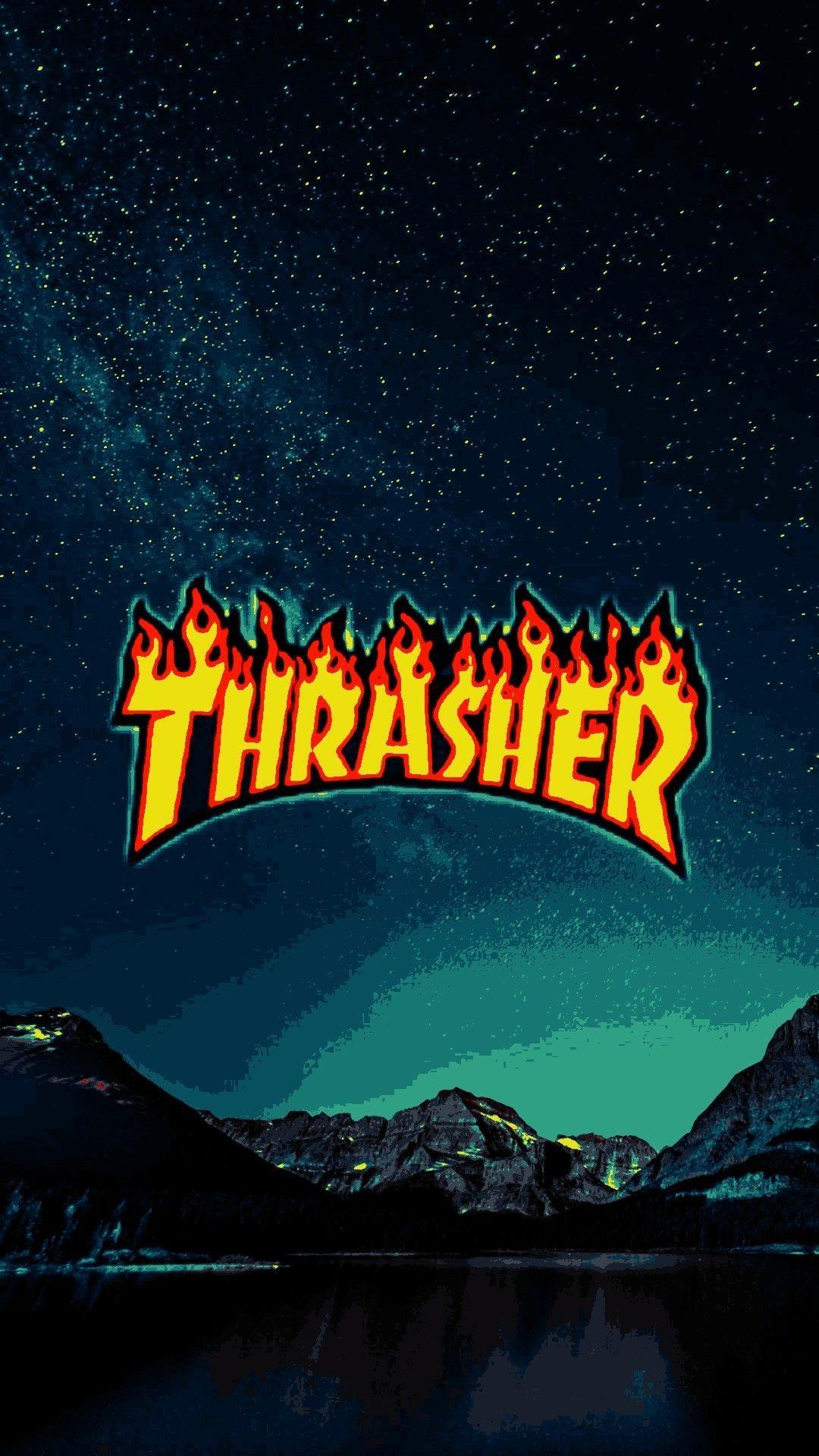 1080x1920 Thrasher Desktop Background