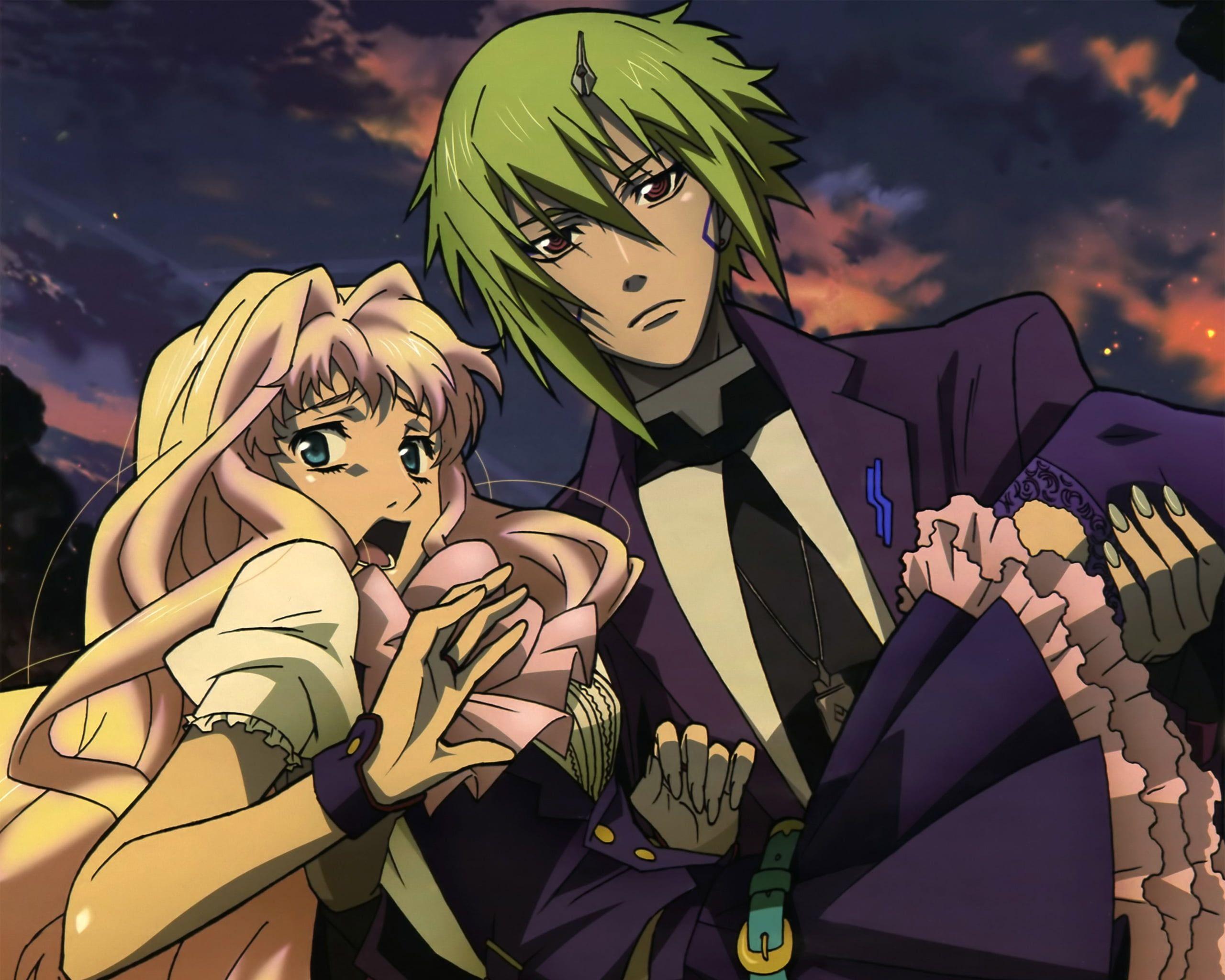 2560x2048 Male and female anime characters wallpaper HD wallpaper. Wallpaper