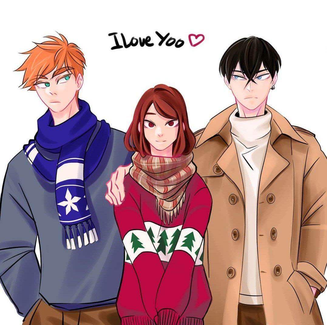 1077x1073 I Love Yoo Fanart