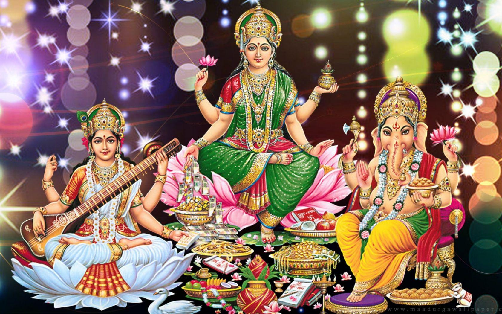 1680x1050 Goddess Lakshmi Image HD Wallpaper Download Lakshmi Photo Download HD Wallpaper