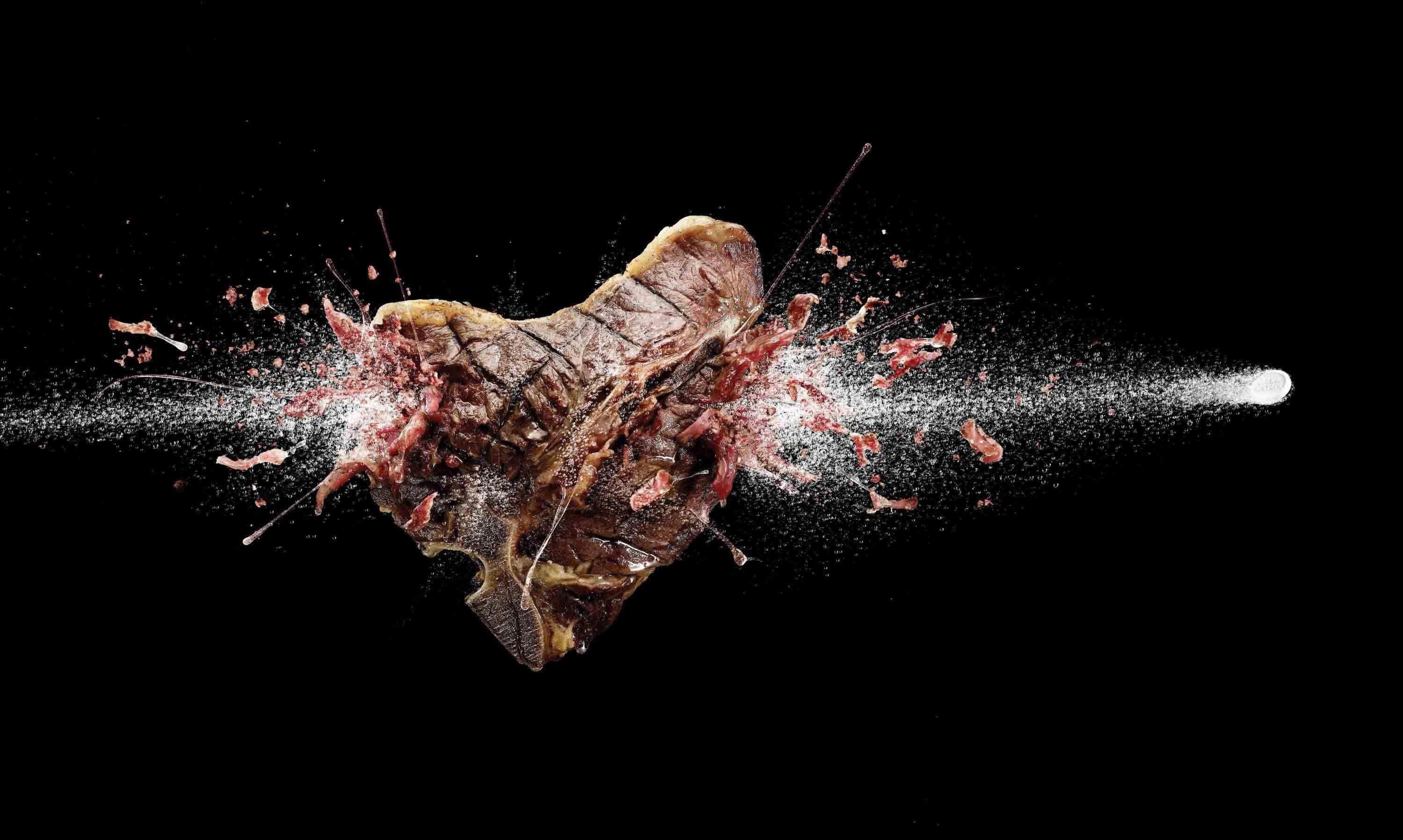 3000x1797 HD slow motion bullet wallpaper image pics download. Grilling the perfect steak, Perfect steak, Alka seltzer