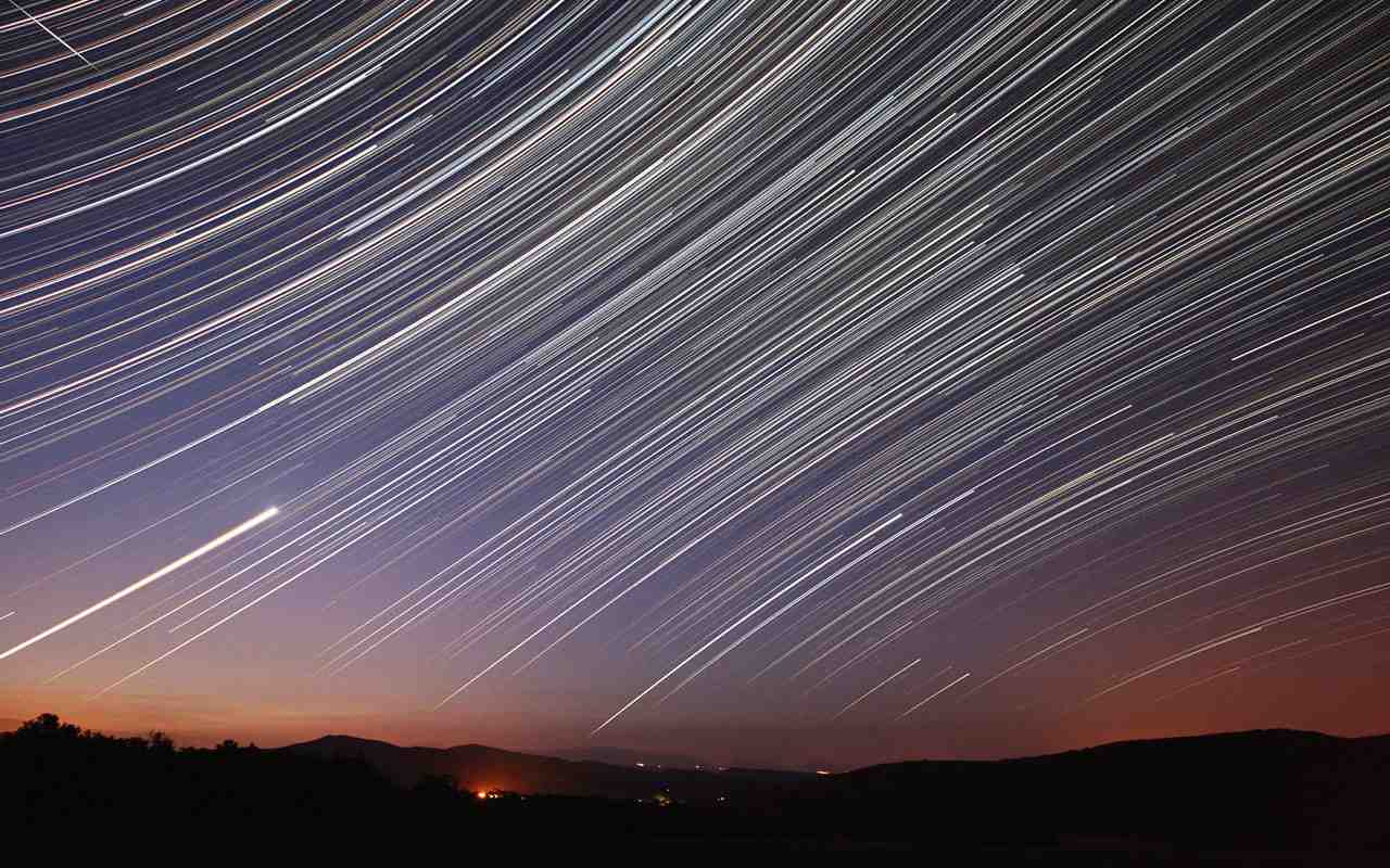 1280x800 Slow Motion Stars