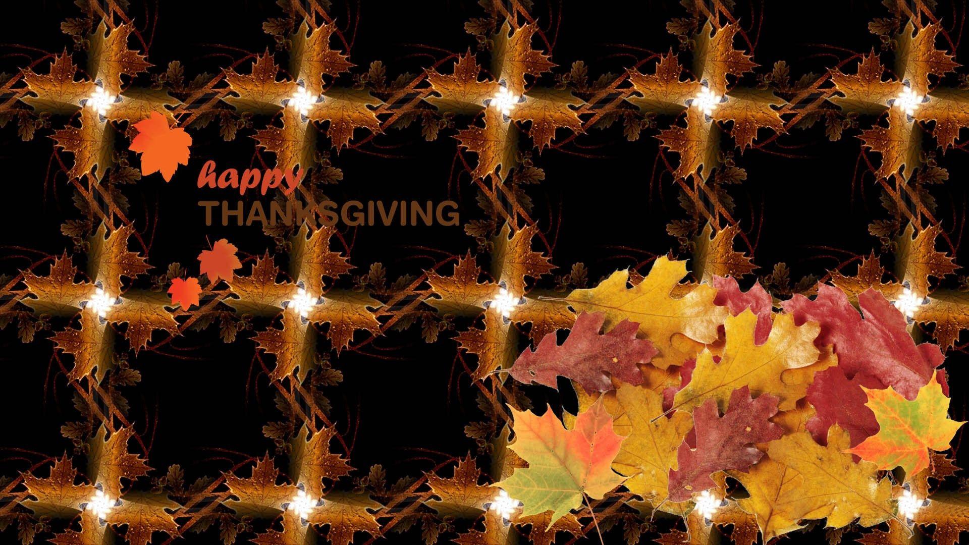 1920x1080 3D Thanksgiving Wallpaper HD