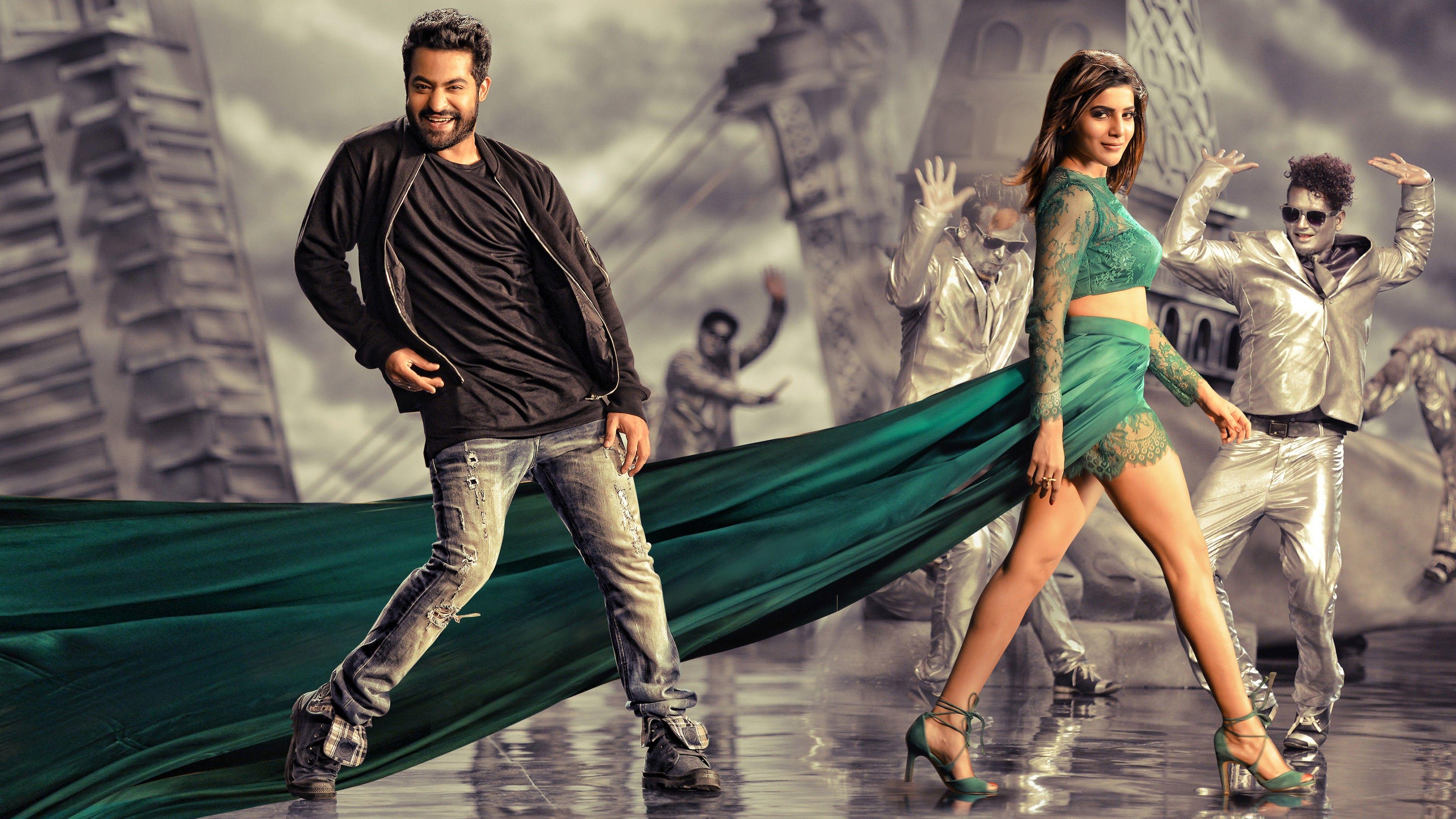 3840x2160 Jr NTR Samantha Janatha Garage 4K Wallpaper