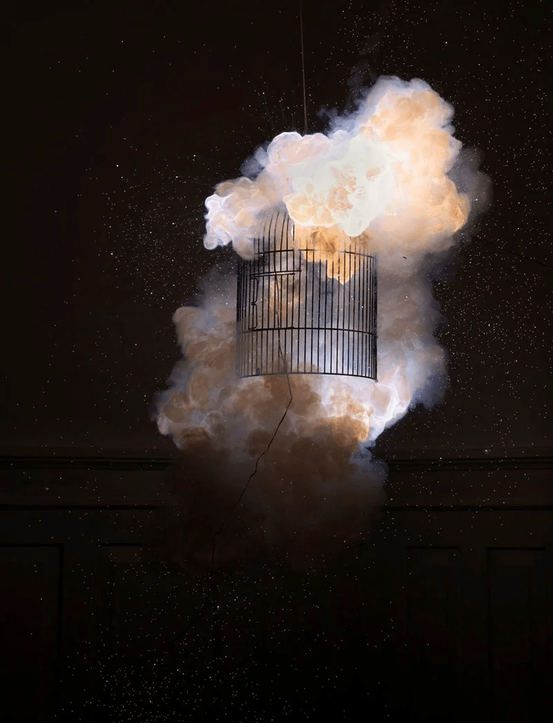 800x1045 Striking photographs capture the fiery beginnings of indoor explosions. Art, Dark aesthetic, Photography