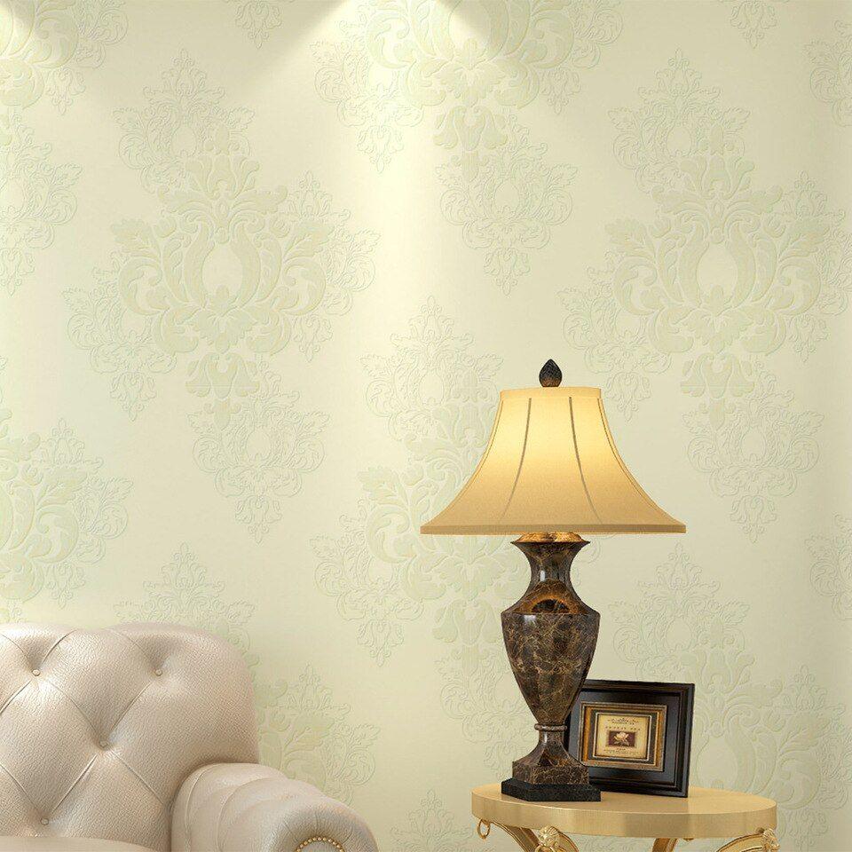 960x960 Giấy dán tường không dệt Châu Âu cổ điển thẩm mỹ Phông nền phòng ngủ phòng khách Damascus.  bảng phông nền.  hình nền bức tranh tường video