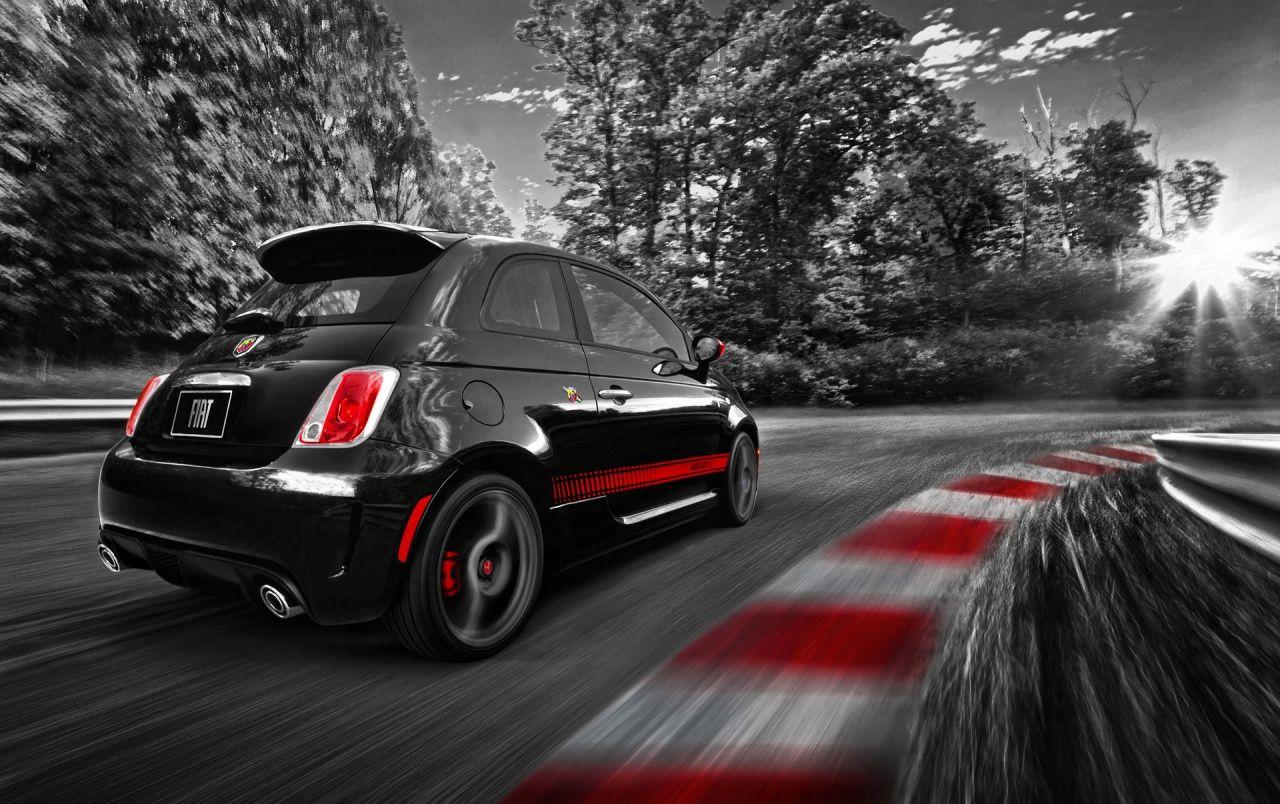 1280x804 Fiat 500 Abarth Race Track wallpaper. Fiat 500 Abarth Race Track