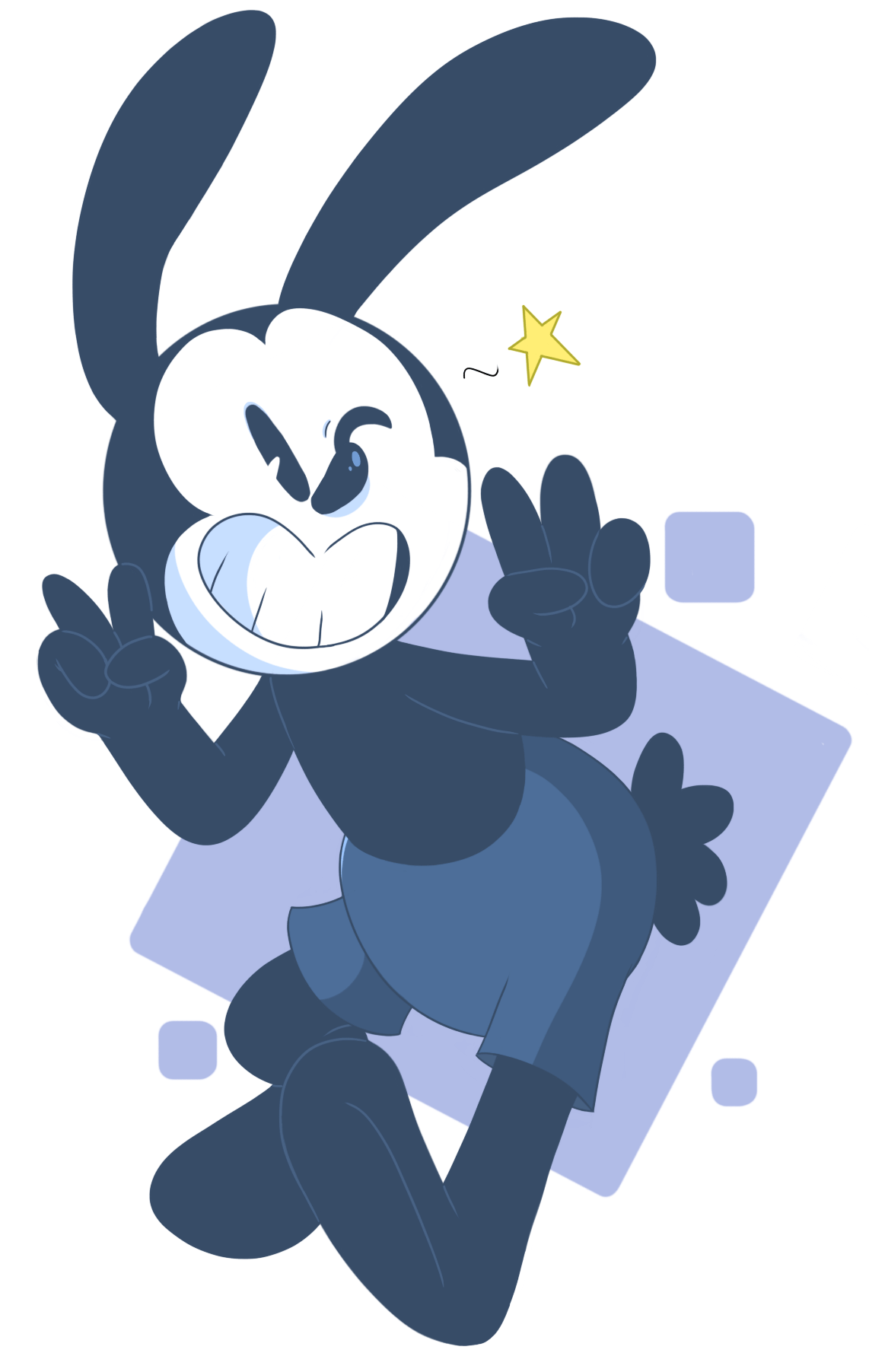 Oswald The Lucky Rabbit Wallpaper