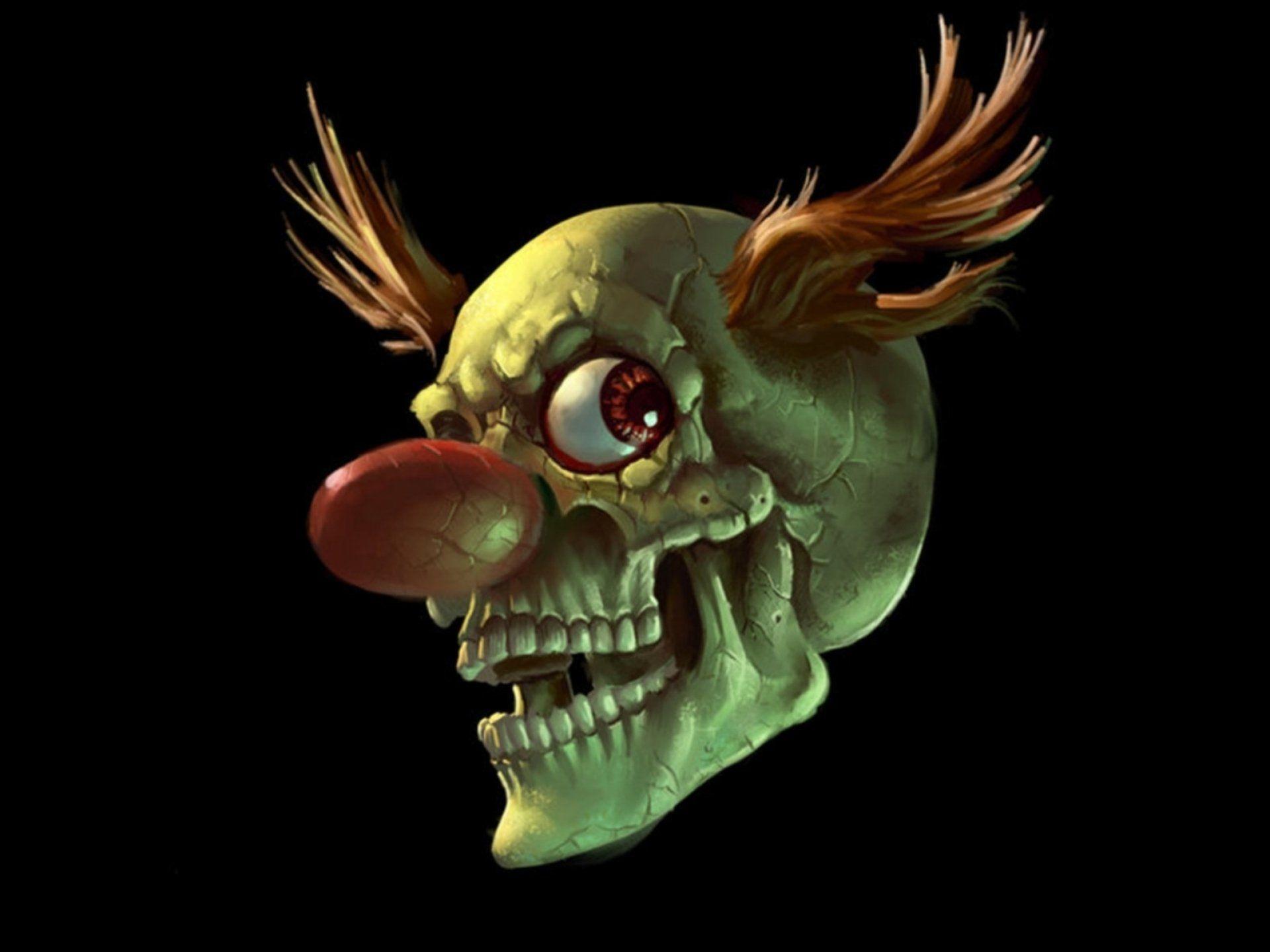 1920x1440 dark, Horror, Evil, Clown, Art, Artwork Wallpaper HD / Desktop and Mobile Background