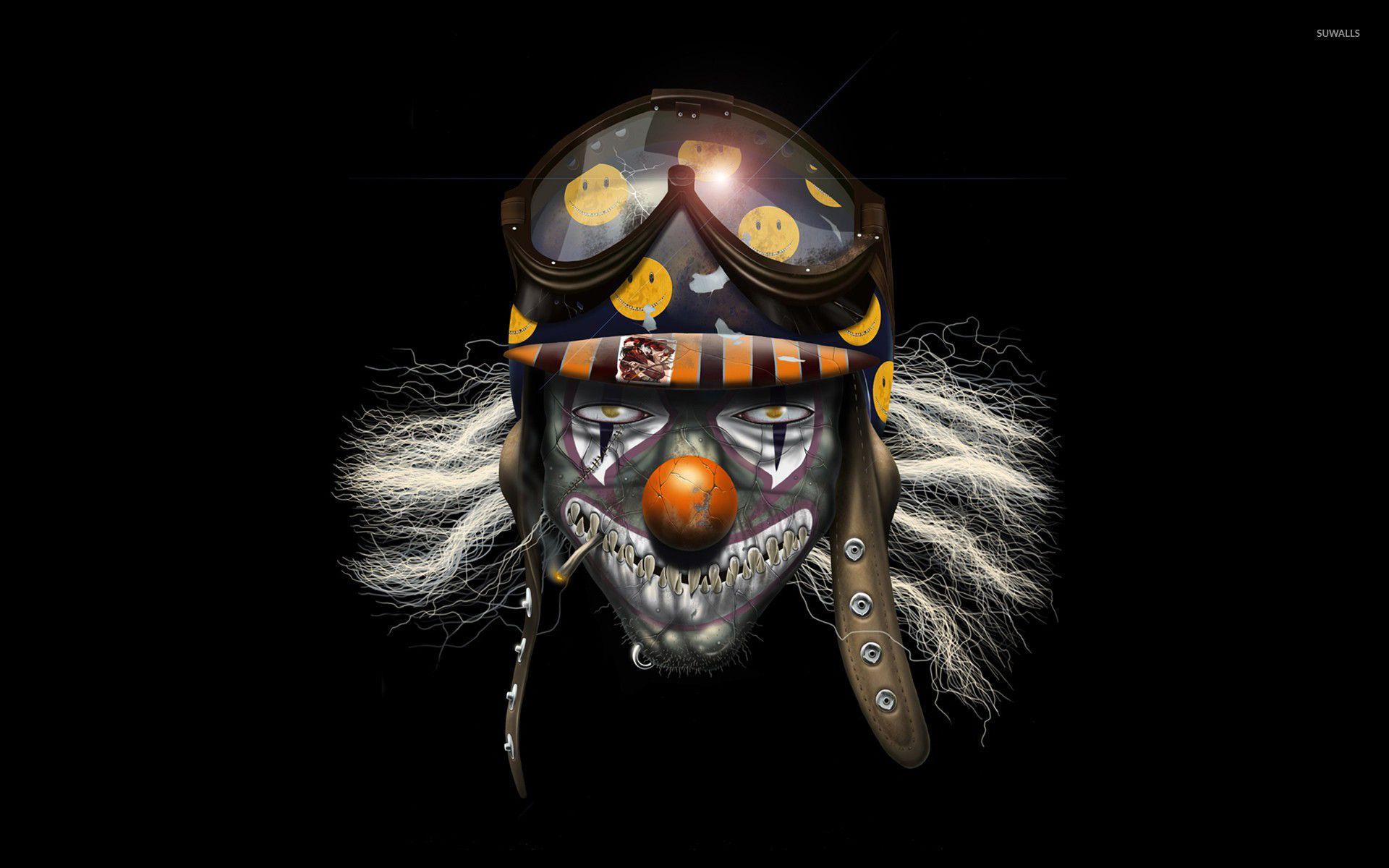 1920x1200 Scary Clown Wallpaper