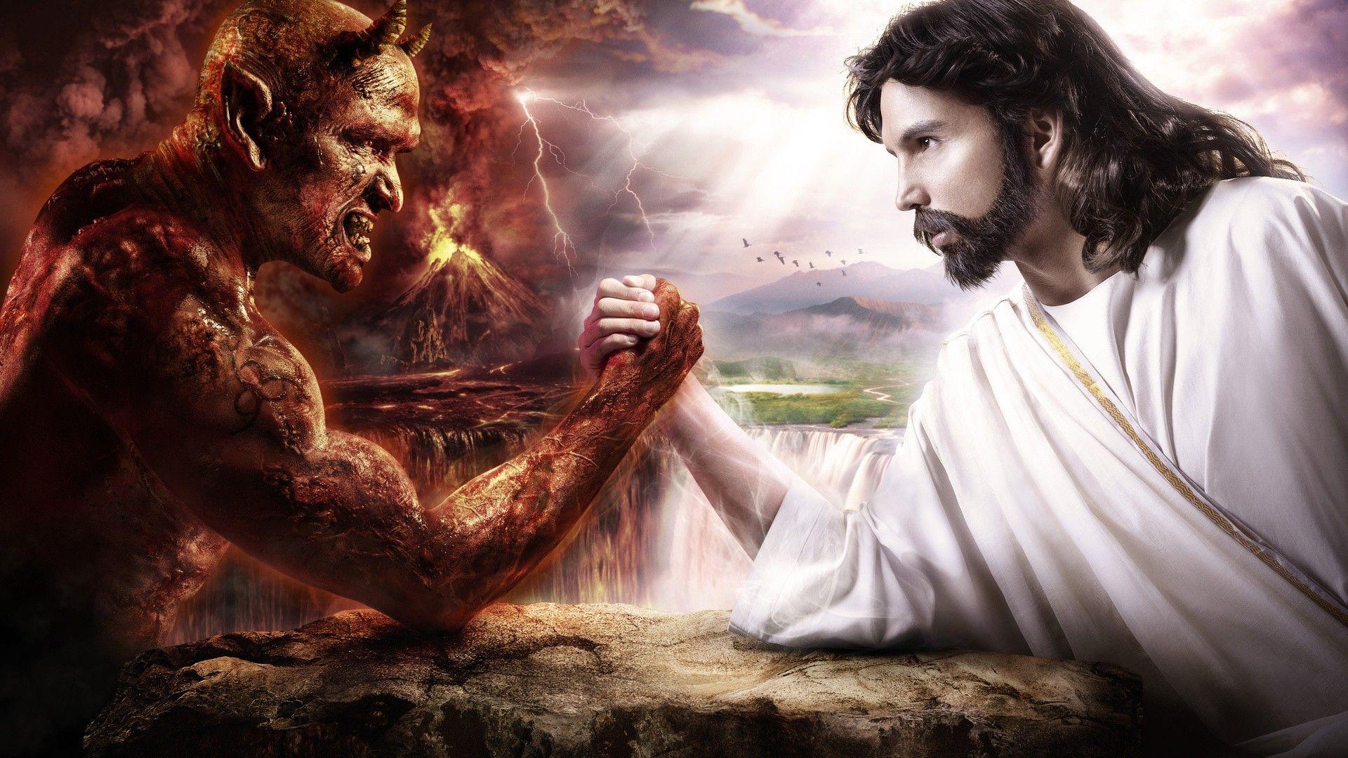 1920x1080 The struggle of good and evil wallpaper and image, picture, photo