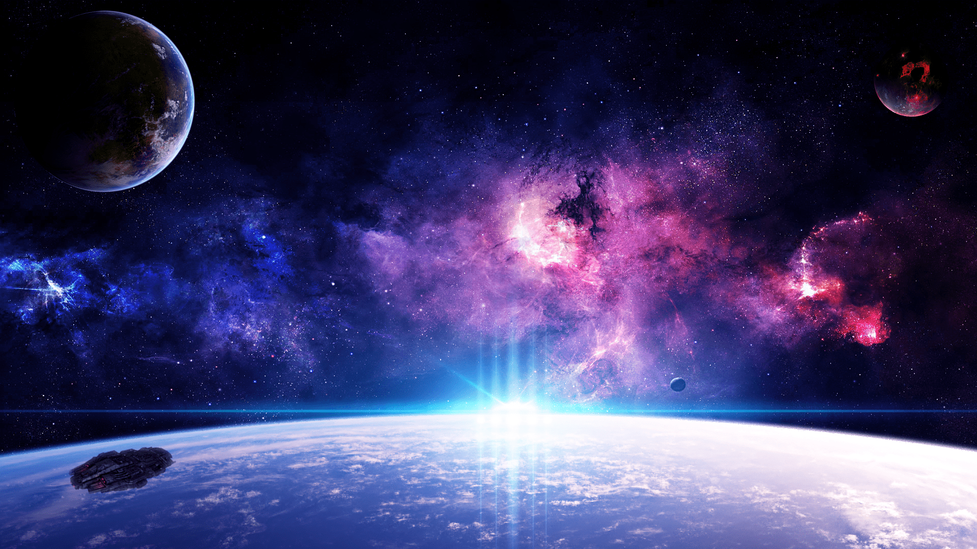 1920x1080 High Def Space Wallpaper