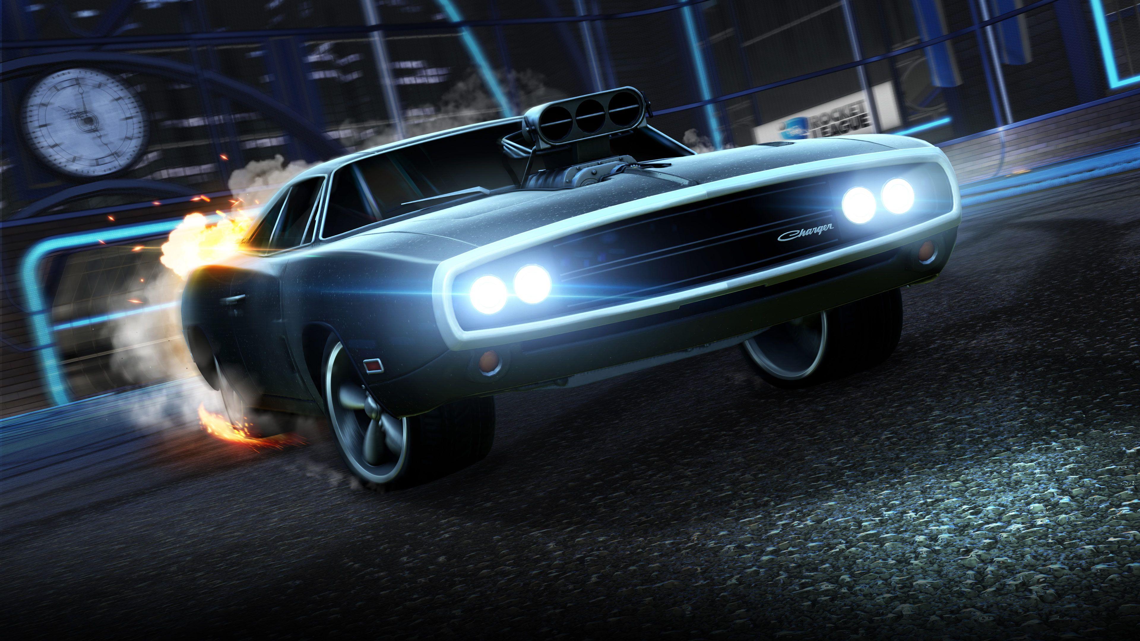 3840x2160 Dodge Charger Rocket League Car Wallpaper, HD Games 4K Wallpaper, Image, Photo and Background