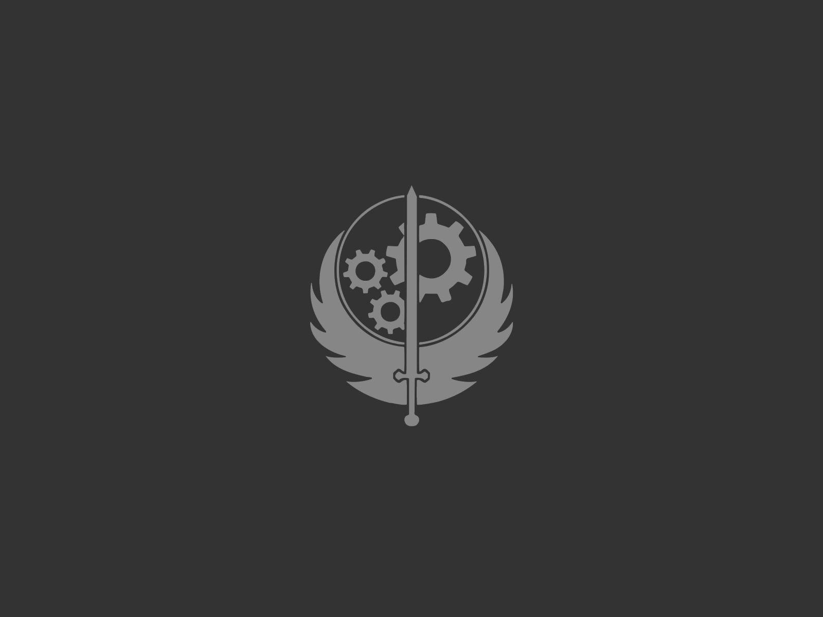 1600x1200 Central Wallpaper: Fallout 3 Brotherhood of Steel HD Wallpaper DVD Cover