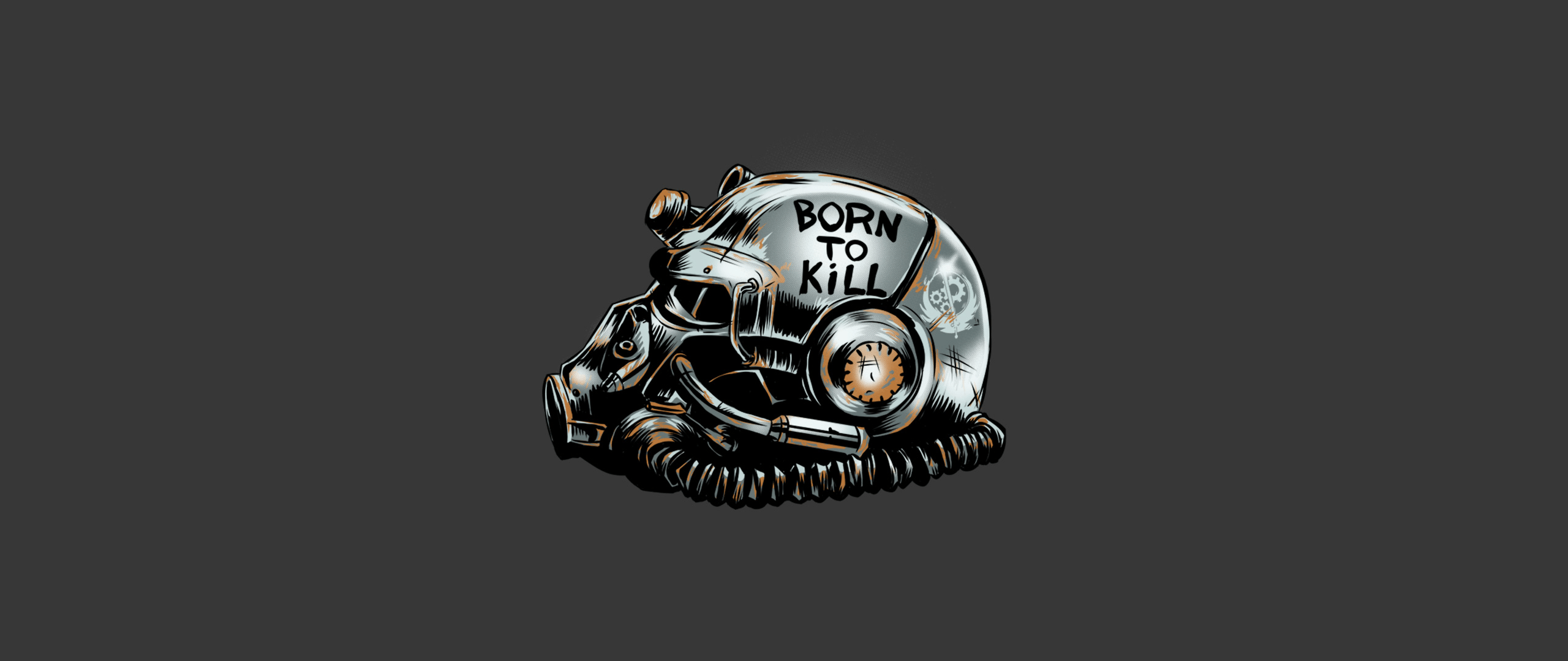 2560x1080 Brotherhood Of Steel X Full Metal Jacket [2560x1080] • R Wallpaper. R Wallpaper, Wallpaper, Full Metal Jacket