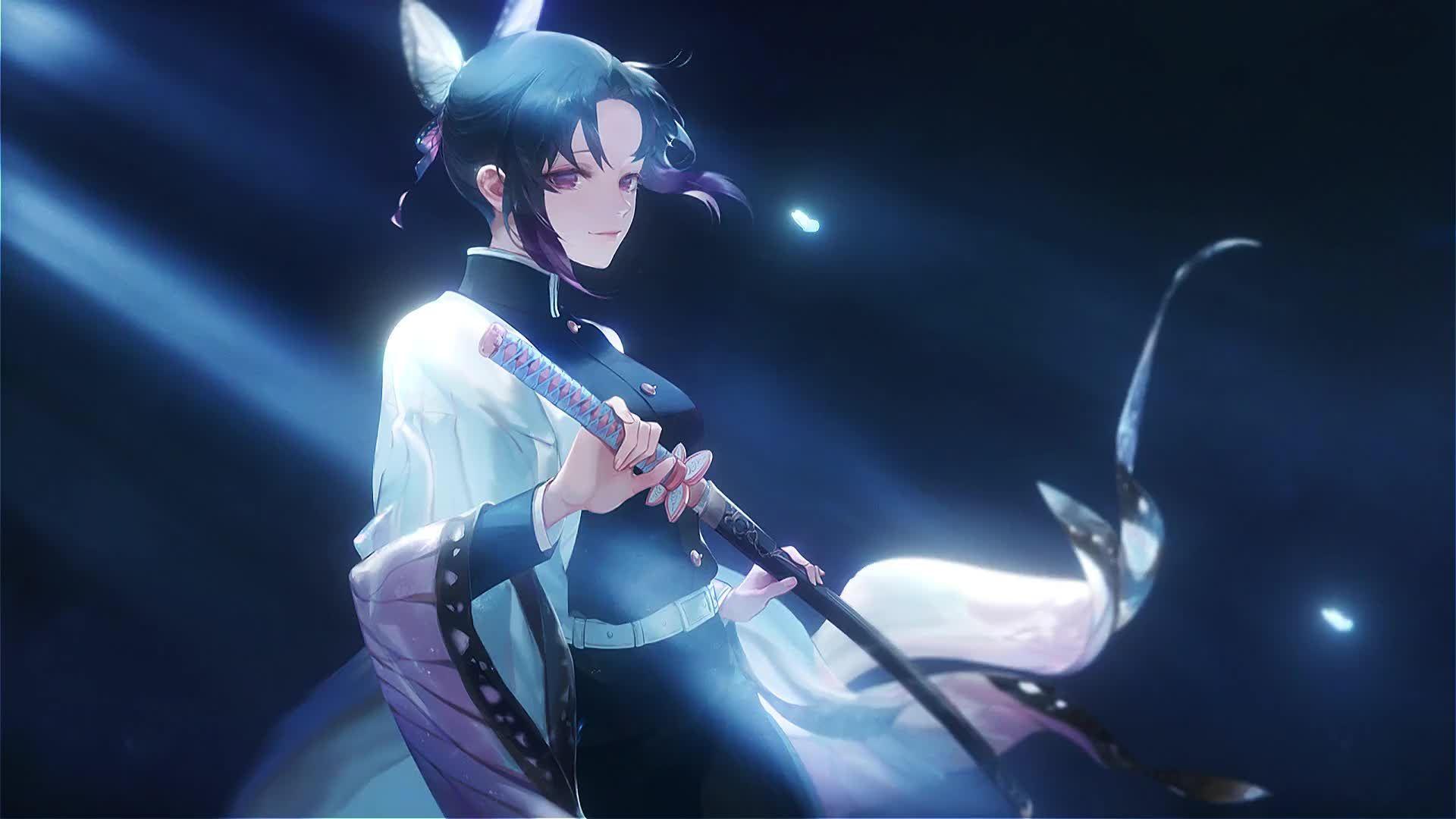 1920x1080 Shinobu Kocho Anime Live Wallpaper. Anime wallpaper live, Moving wallpaper, Anime wallpaper