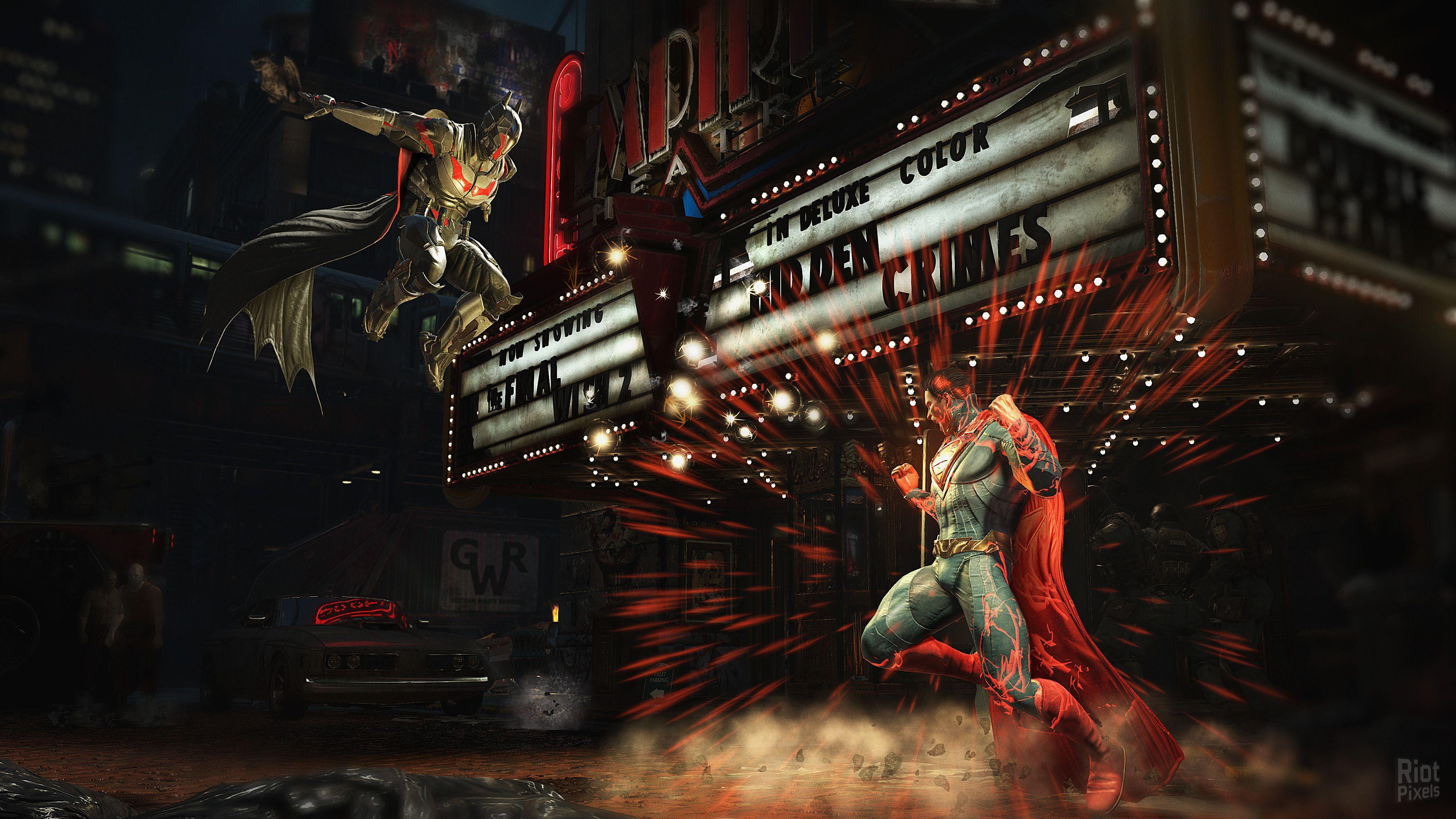 3840x2160 Injustice Wallpaper