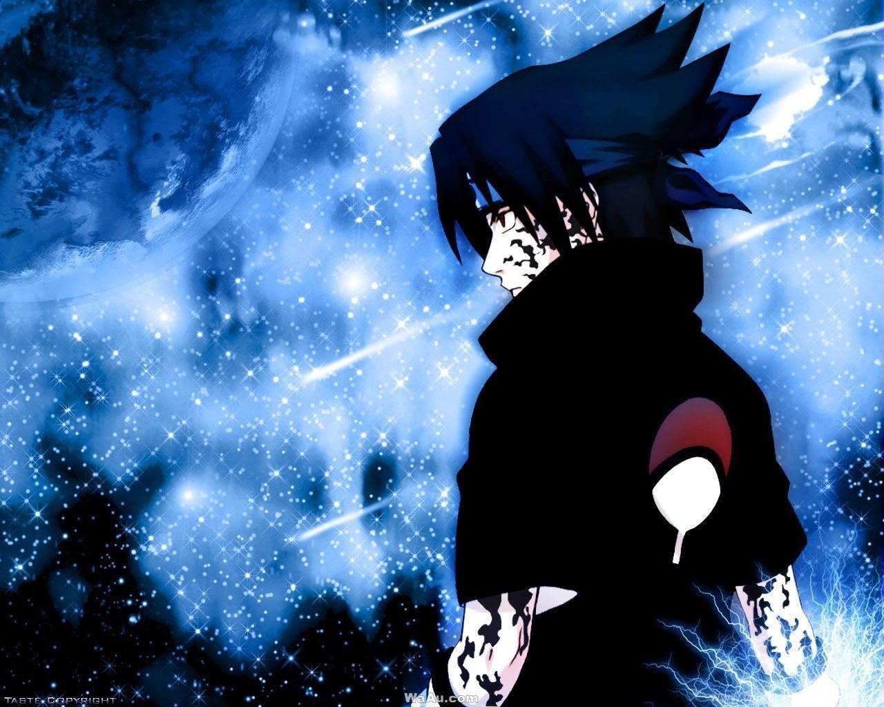 1280x1024 Sasuke Uchiha Sharingan Wallpaper Desktop Background