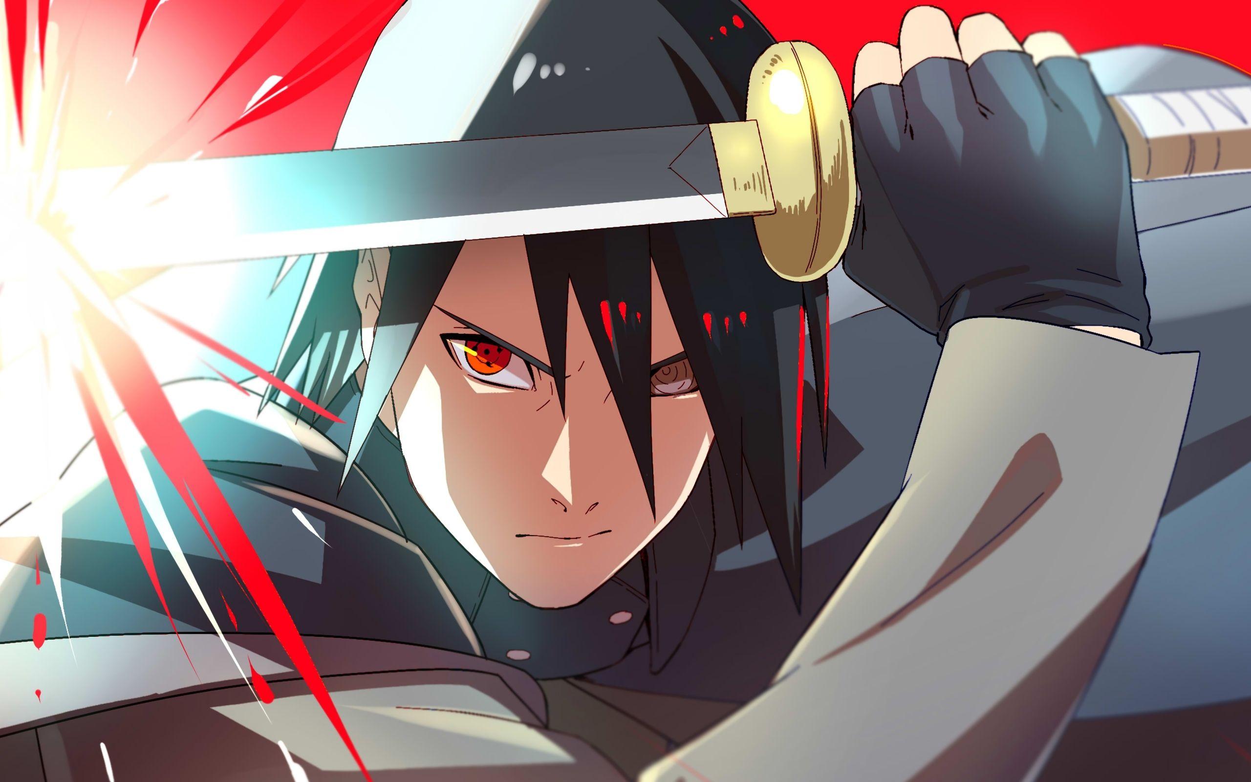 2560x1600 Wallpaper Of Sasuke Uchiha, Katana, Sharingan, Rinnegan Rinnegan Wallpaper Sasuke HD HD Wallpaper