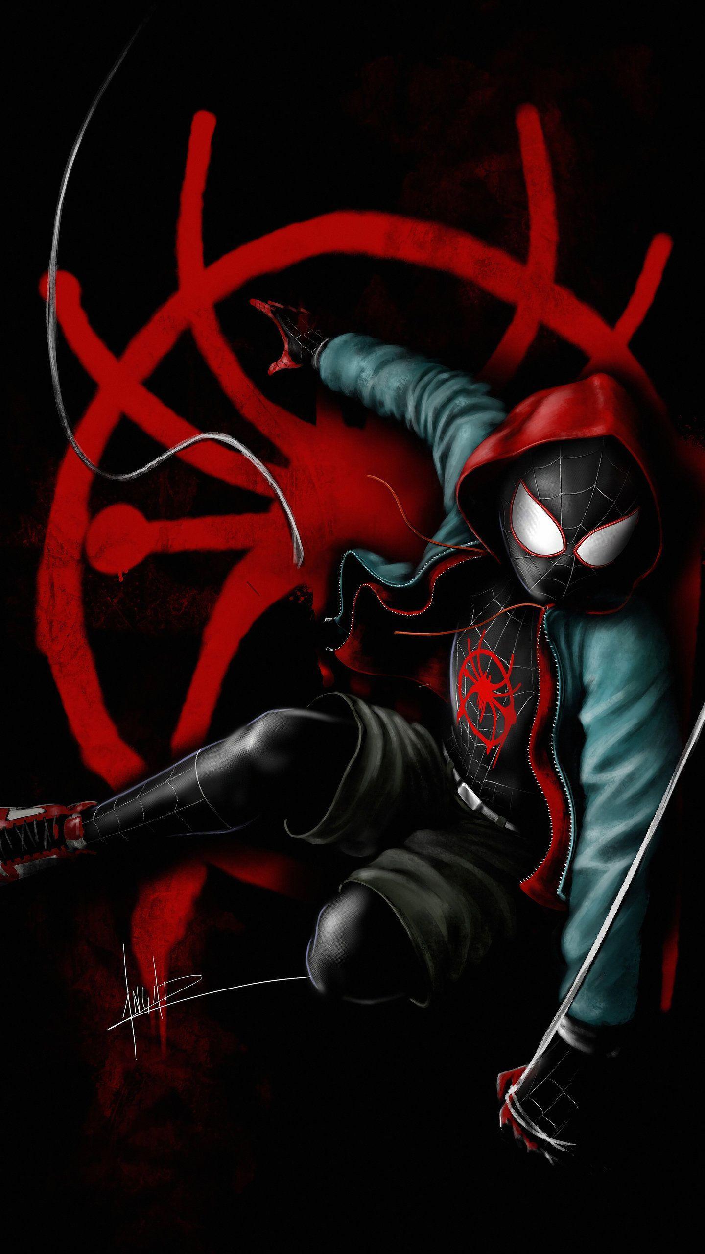 Miles Morales iPhone Wallpapers - Top Những Hình Ảnh Đẹp