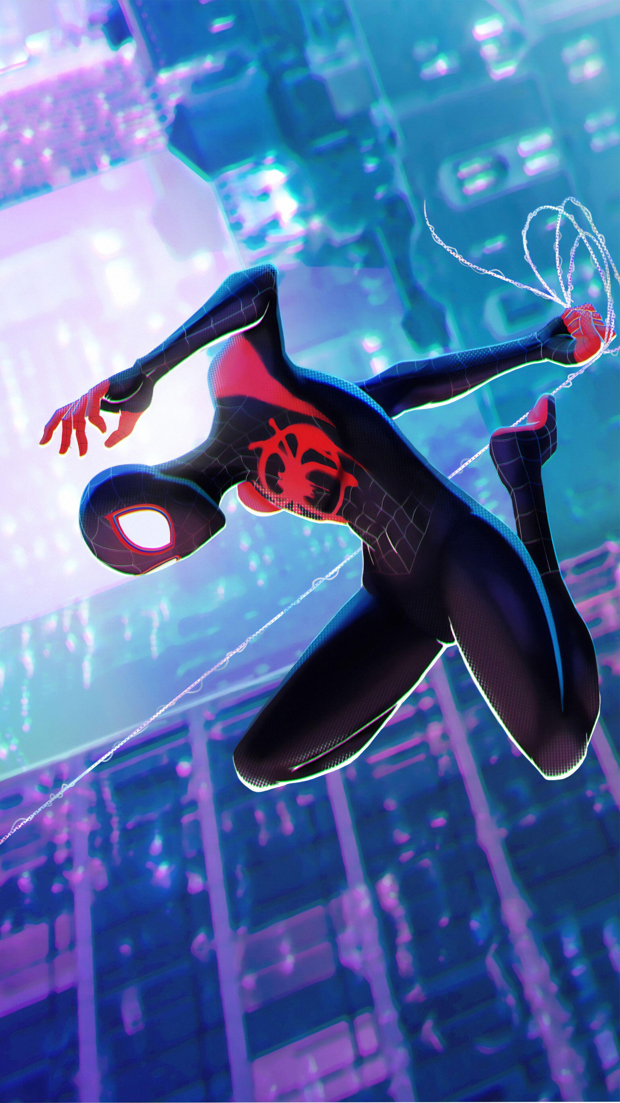 2160x3840 Miles Morales, Spider Man Into The Spider Verse, 4K Phone HD Wallpaper, Image, Background, Photo And Picture