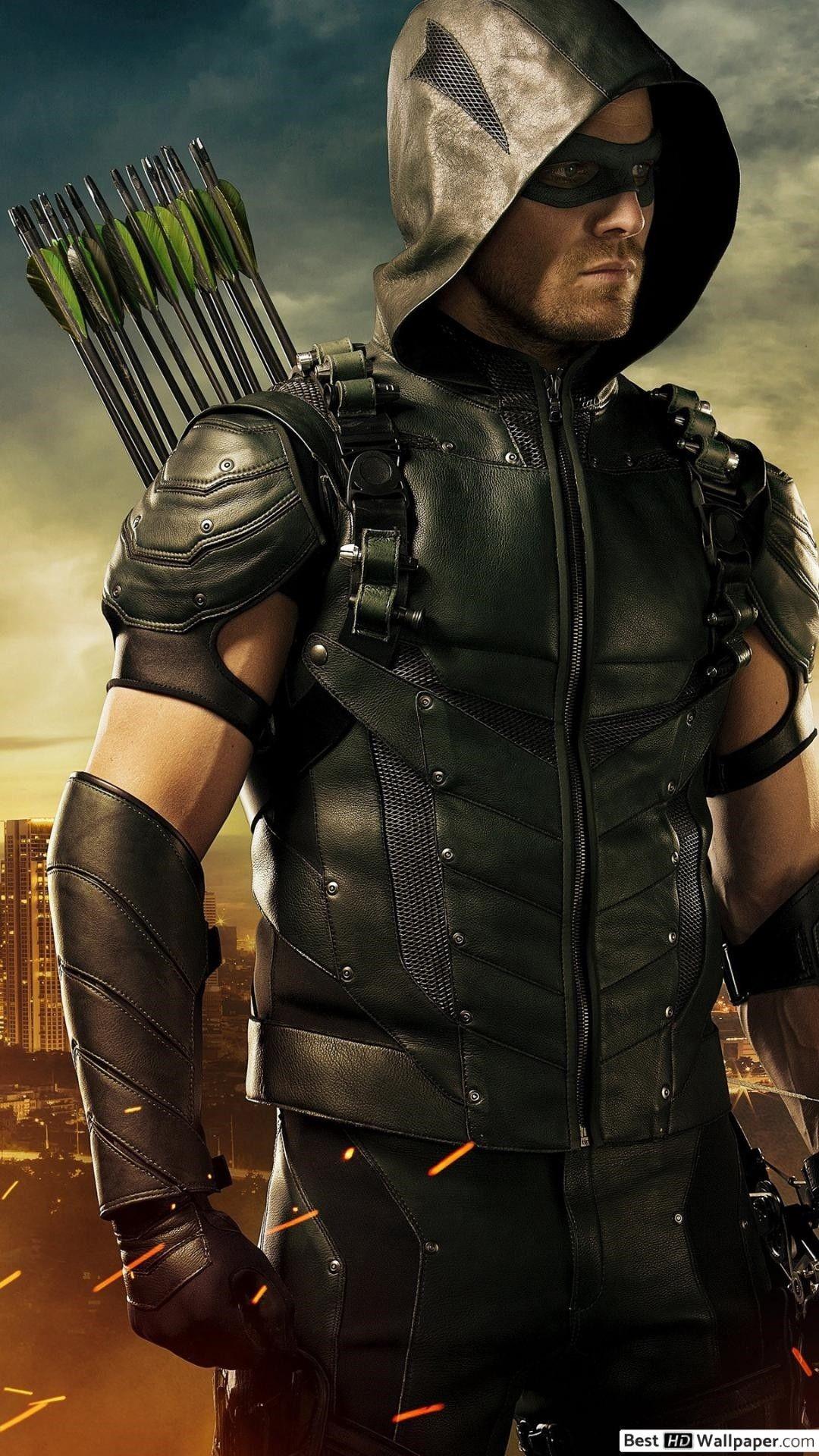 1080x1920 Green Arrow iPhone Wallpaper