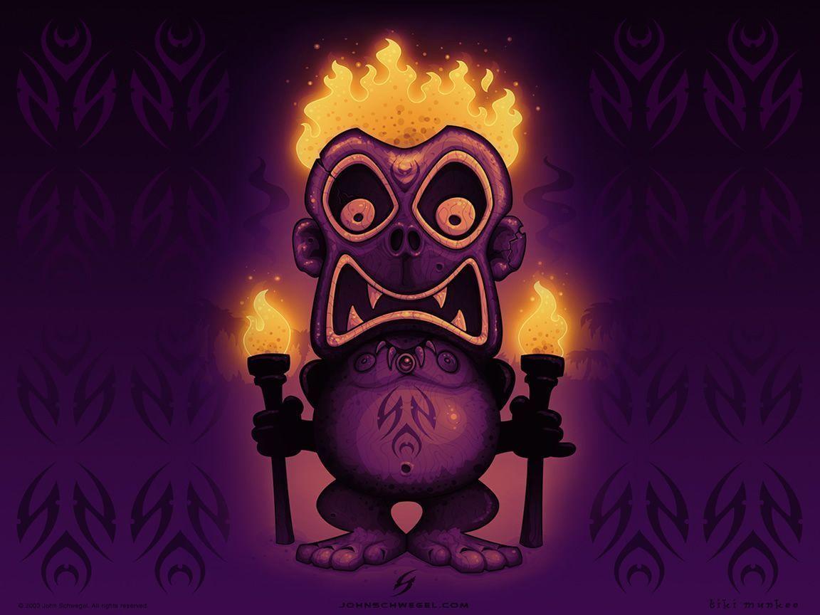 1152x864 Tiki Wallpaper
