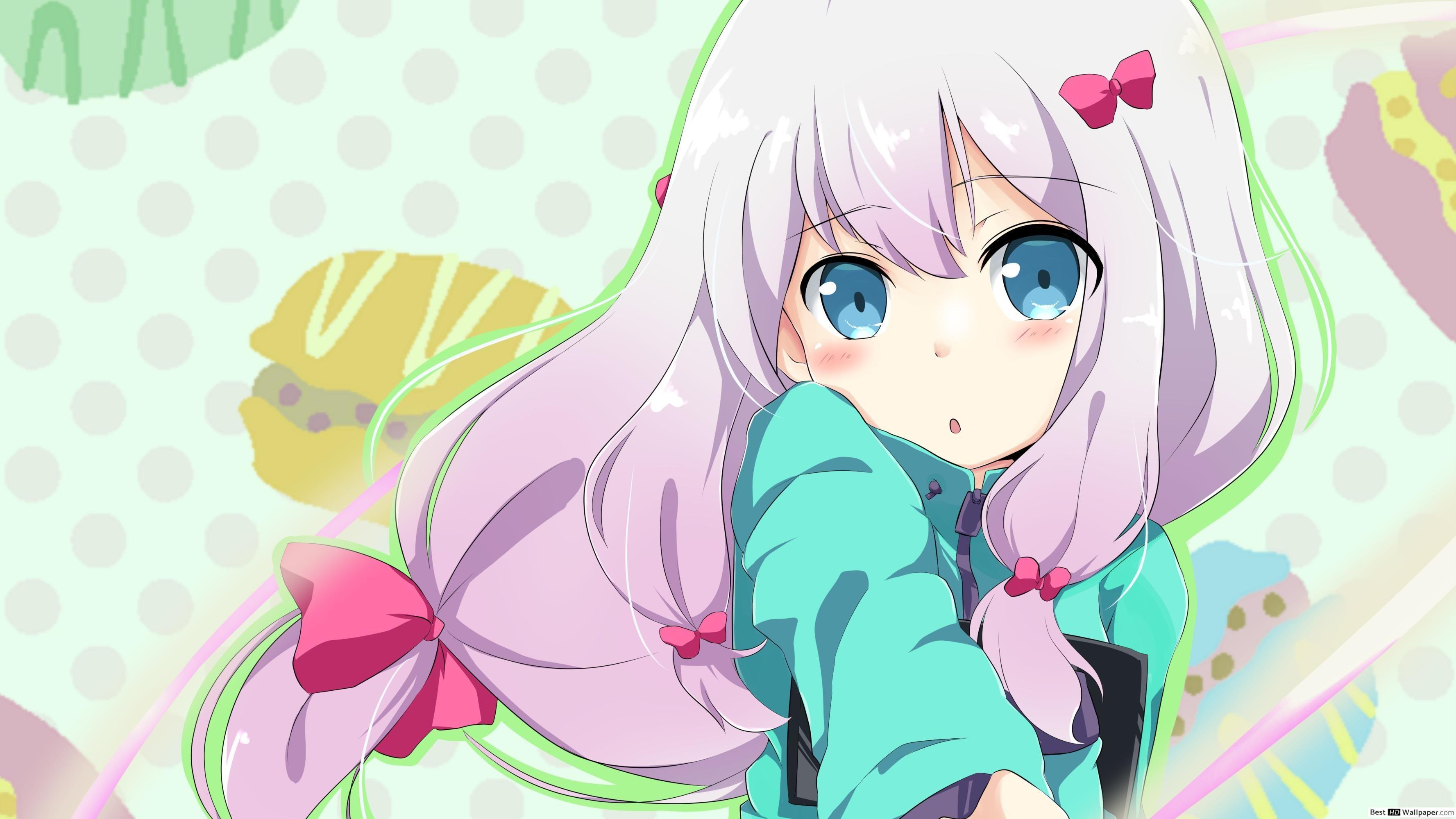 3554x1999 Eromanga Sensei HD wallpaper download