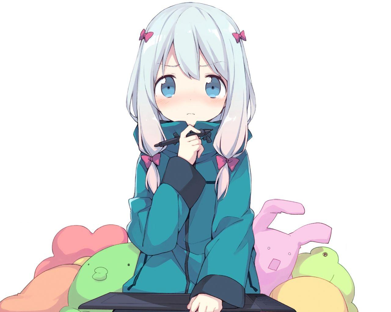 1280x1024 Desktop Wallpaper Izumi Sagiri, Ero Manga Sensei, Cute Anime Girl, HD Image, Picture, Background, Vifvfv